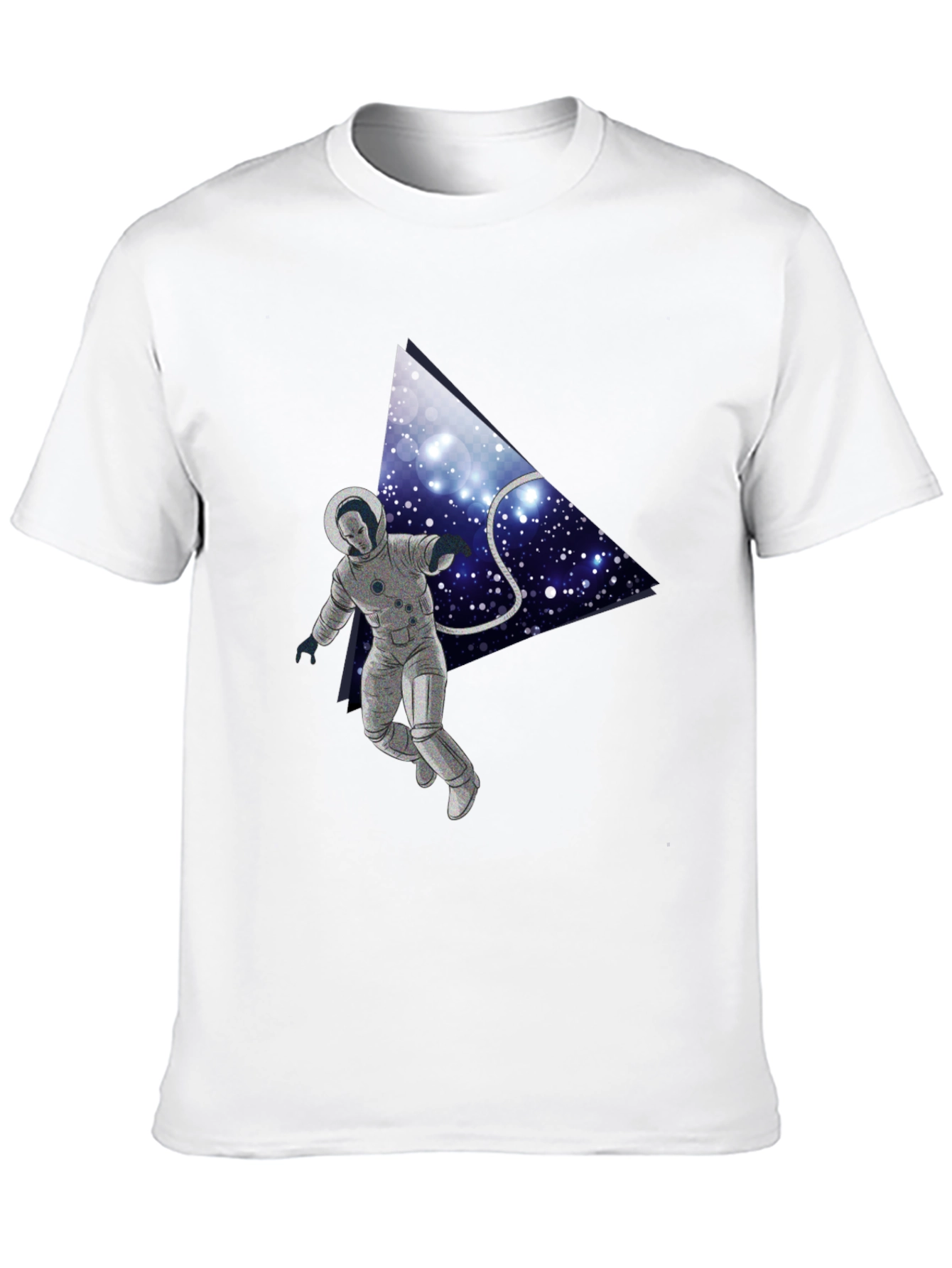 Astronaut in Space Graphic Tee - Unique Design