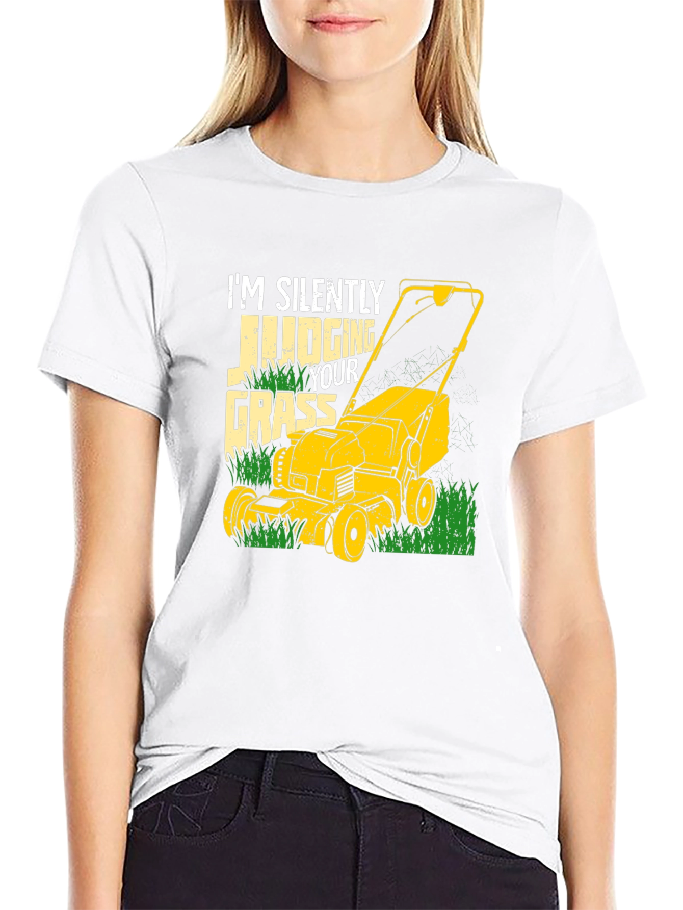 Silently Judging Your Grass T-Shirt