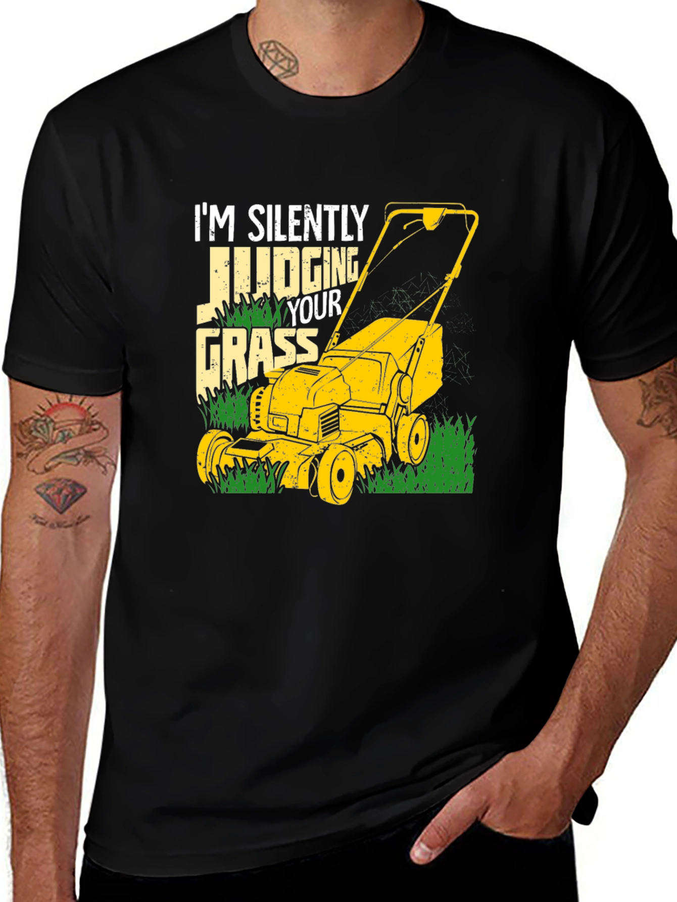 Silently Judging Your Grass T-Shirt