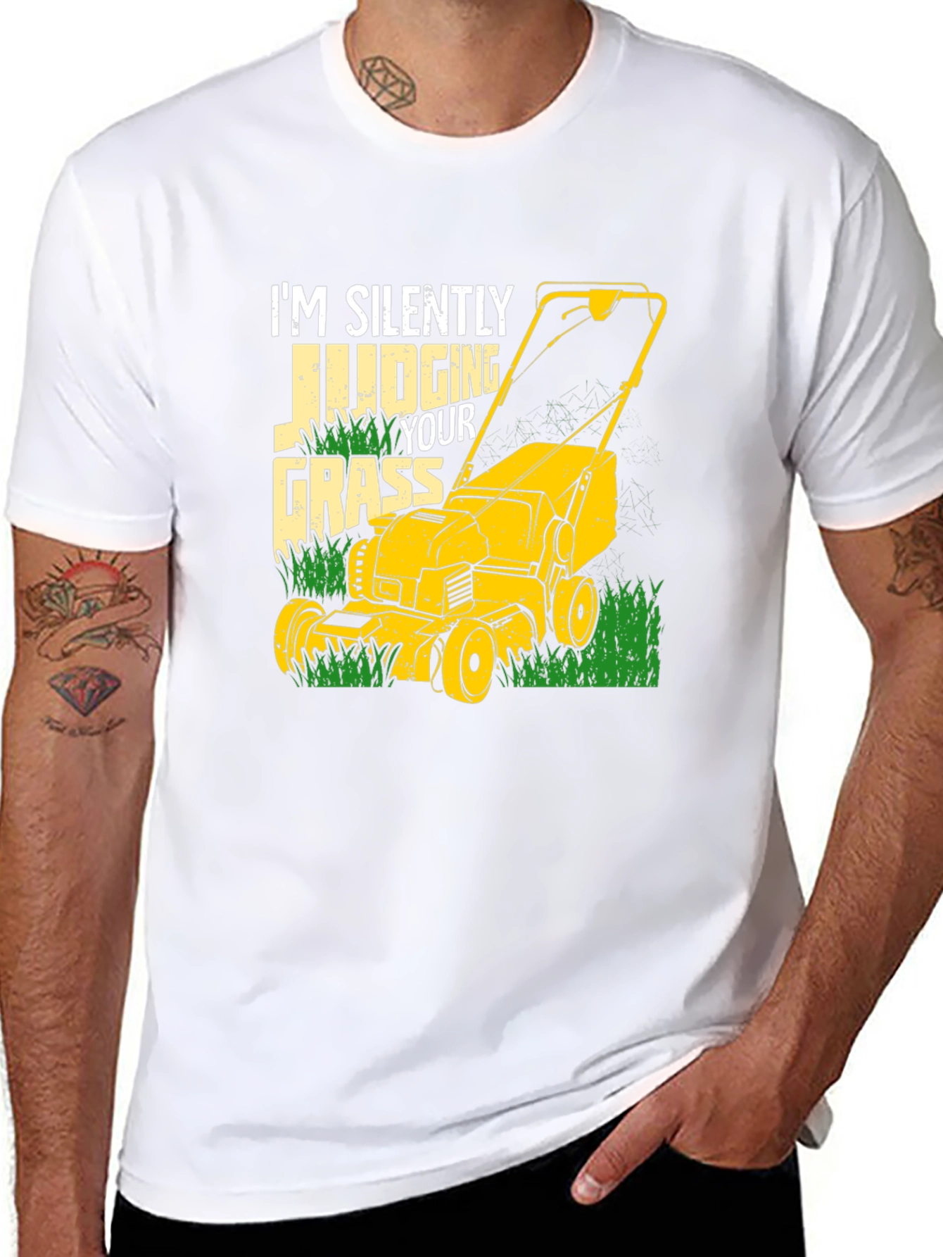 Silently Judging Your Grass T-Shirt