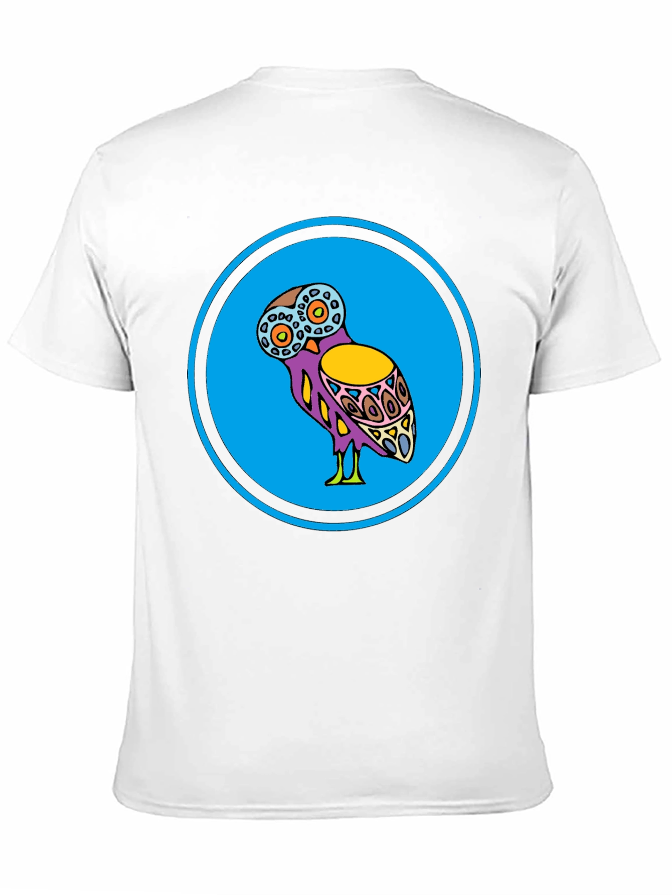 Owl Graphic Print Tee - Stylish & Unique Design