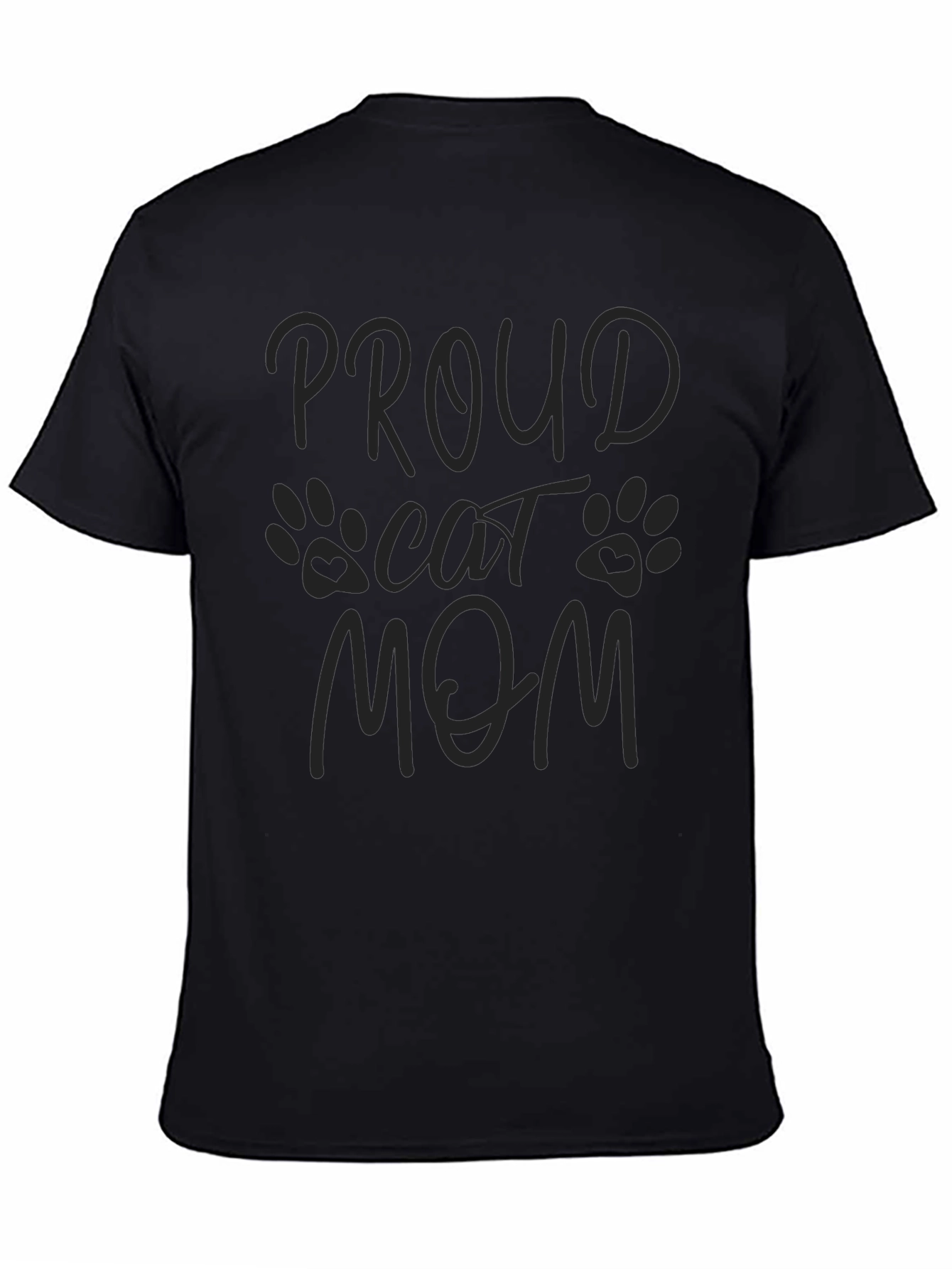 Proud Cat Mom Graphic T-Shirt