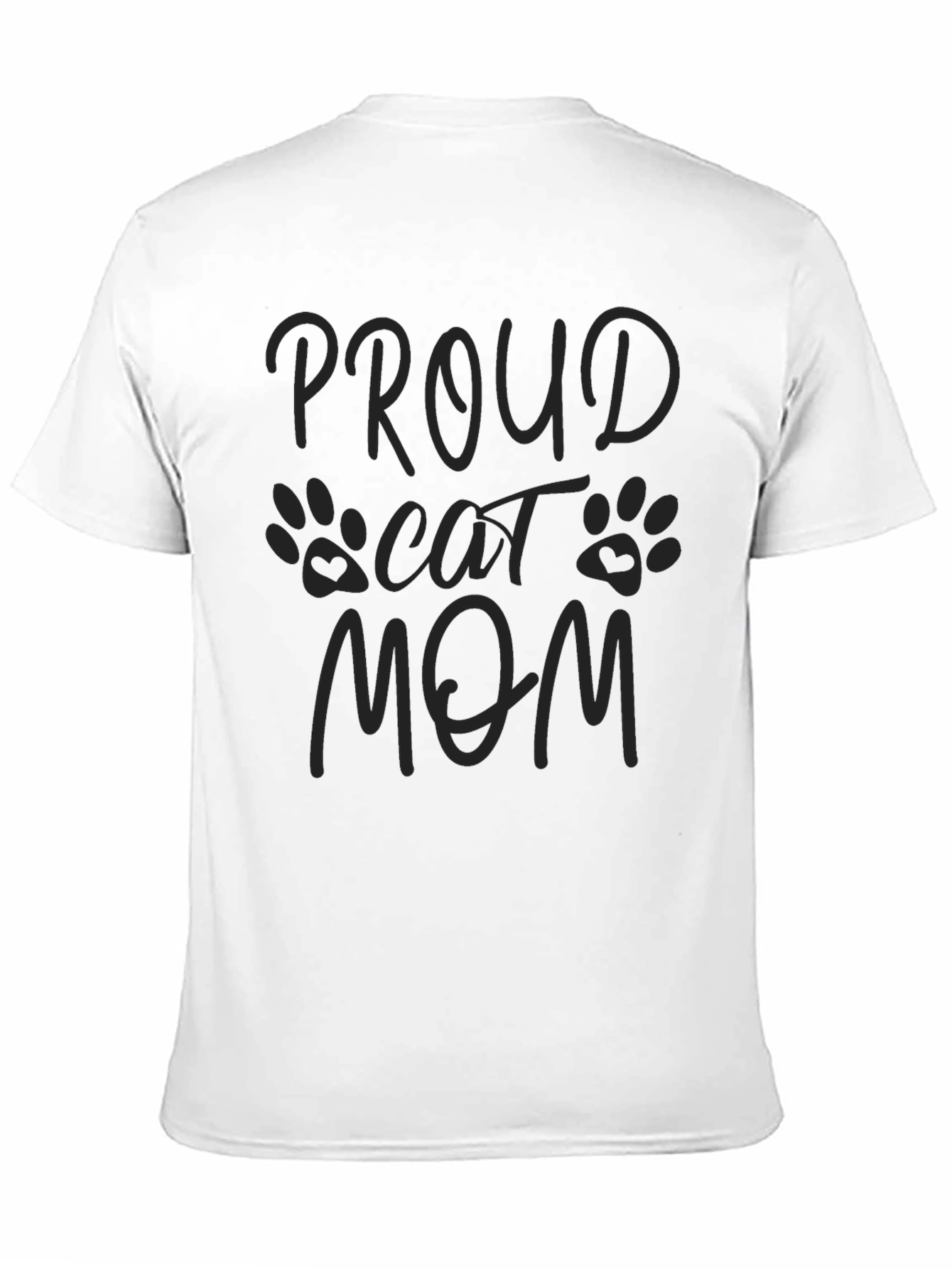 Proud Cat Mom Graphic T-Shirt