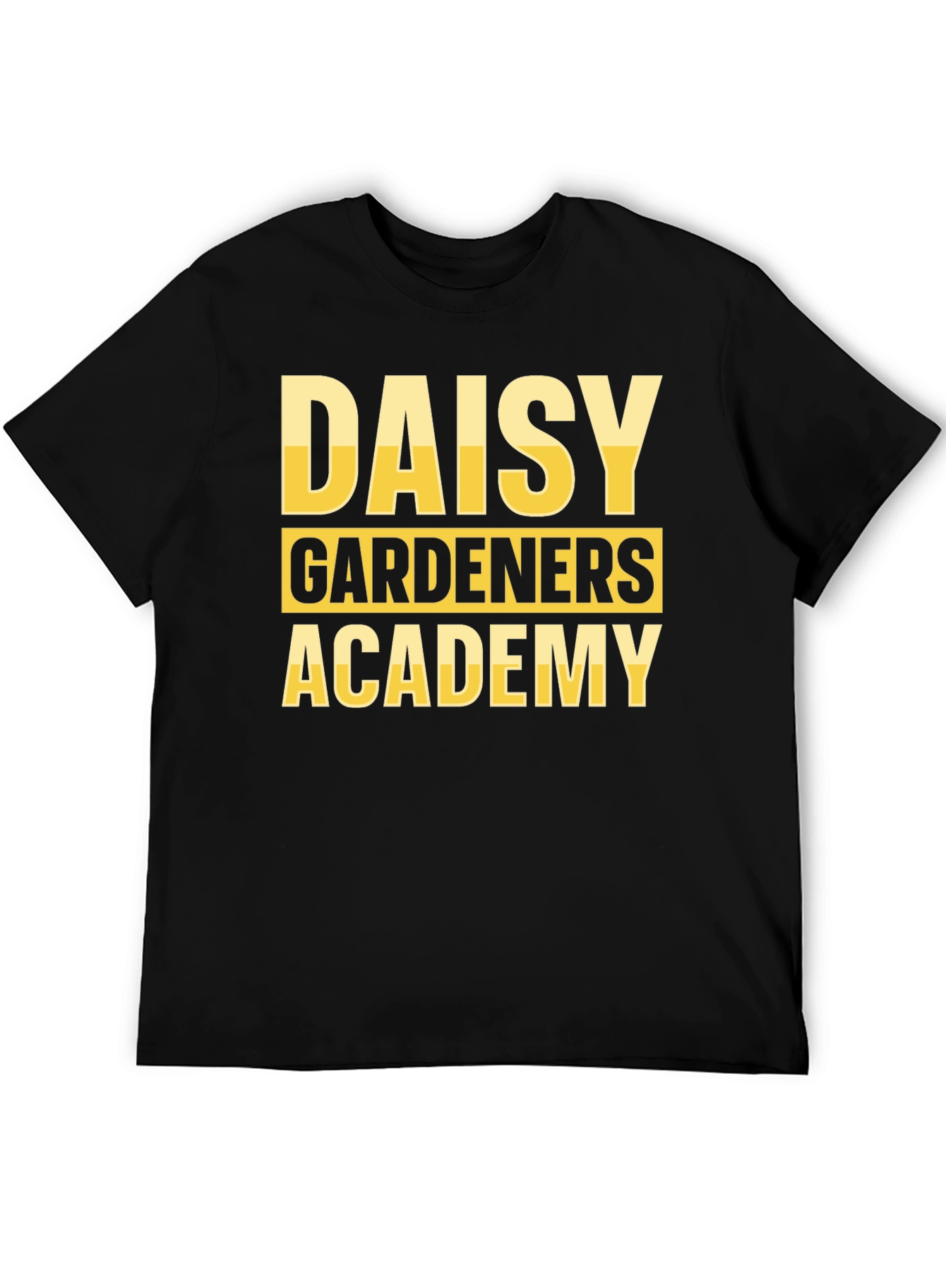 Daisy Gardeners Academy Black T-Shirt
