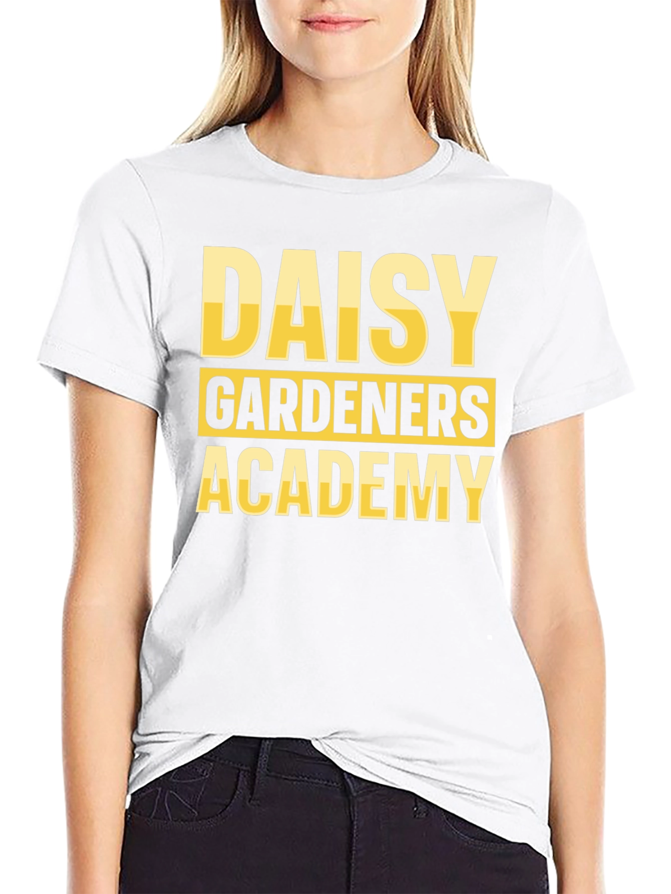 Daisy Gardeners Academy Black T-Shirt