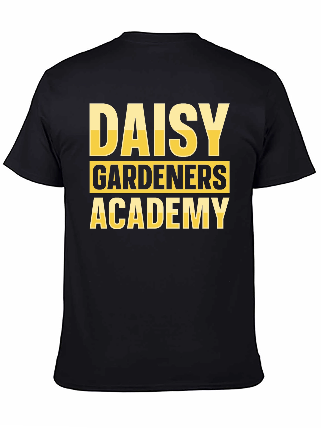 Daisy Gardeners Academy Black T-Shirt
