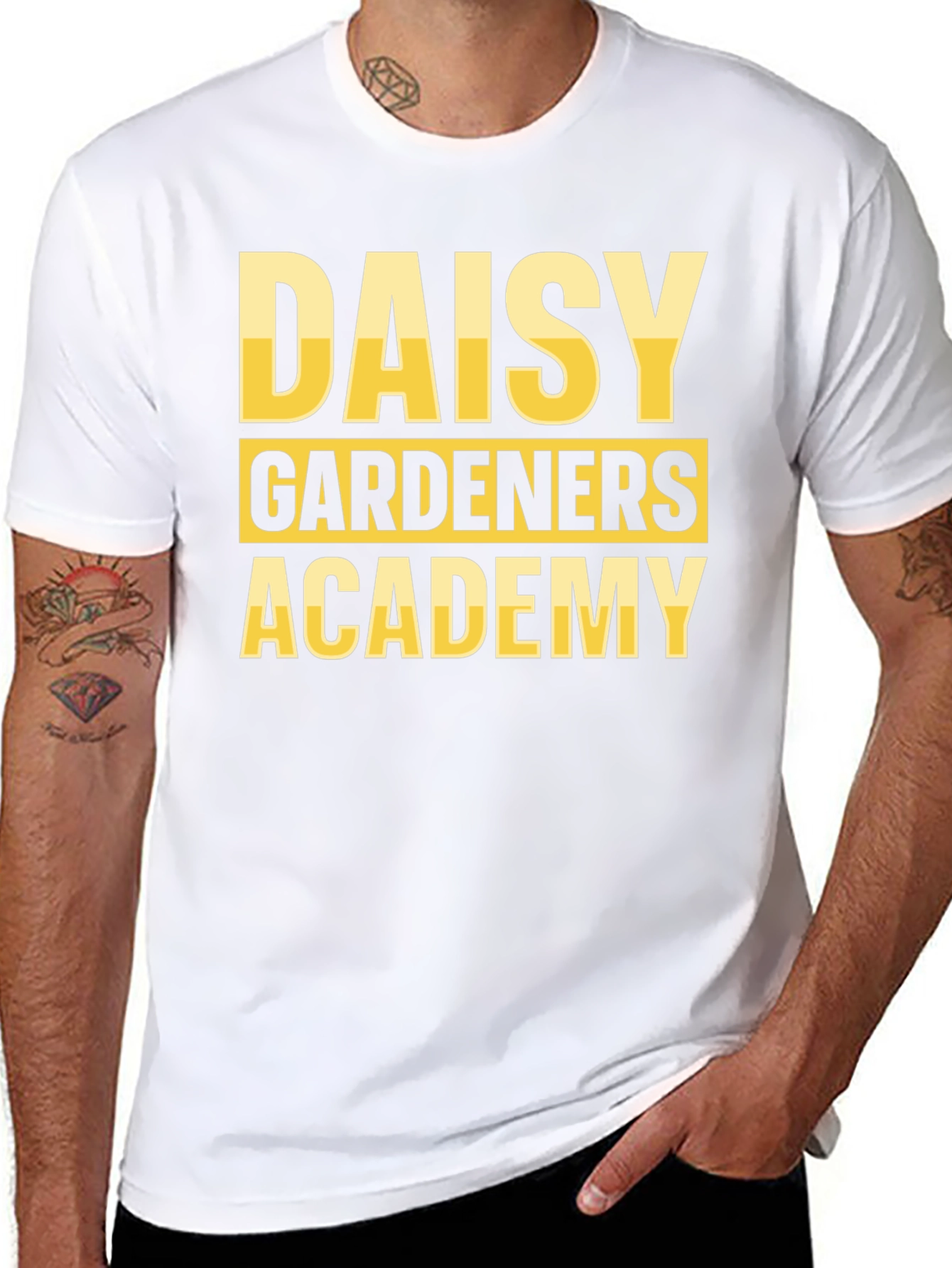 Daisy Gardeners Academy Black T-Shirt