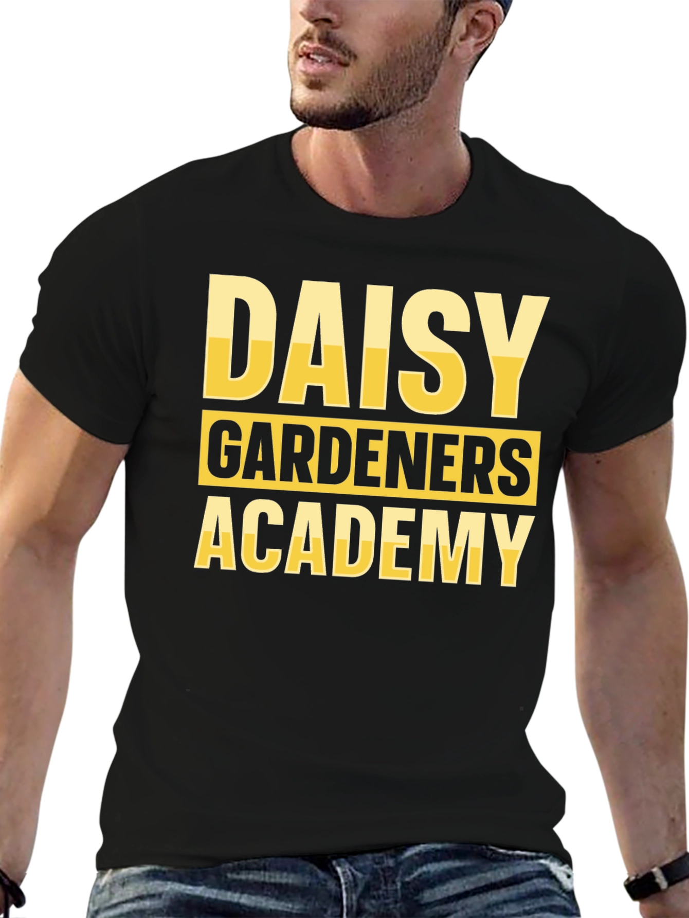 Daisy Gardeners Academy Black T-Shirt