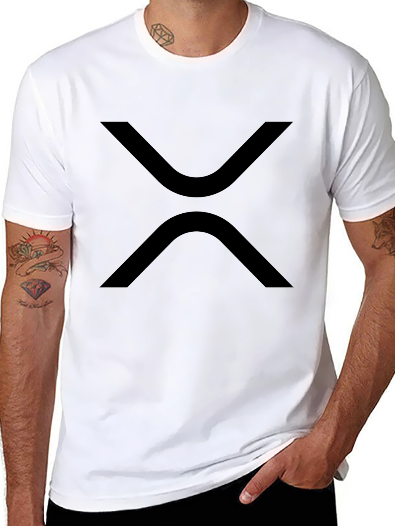 Black Ripple XRP Crypto T-Shirt