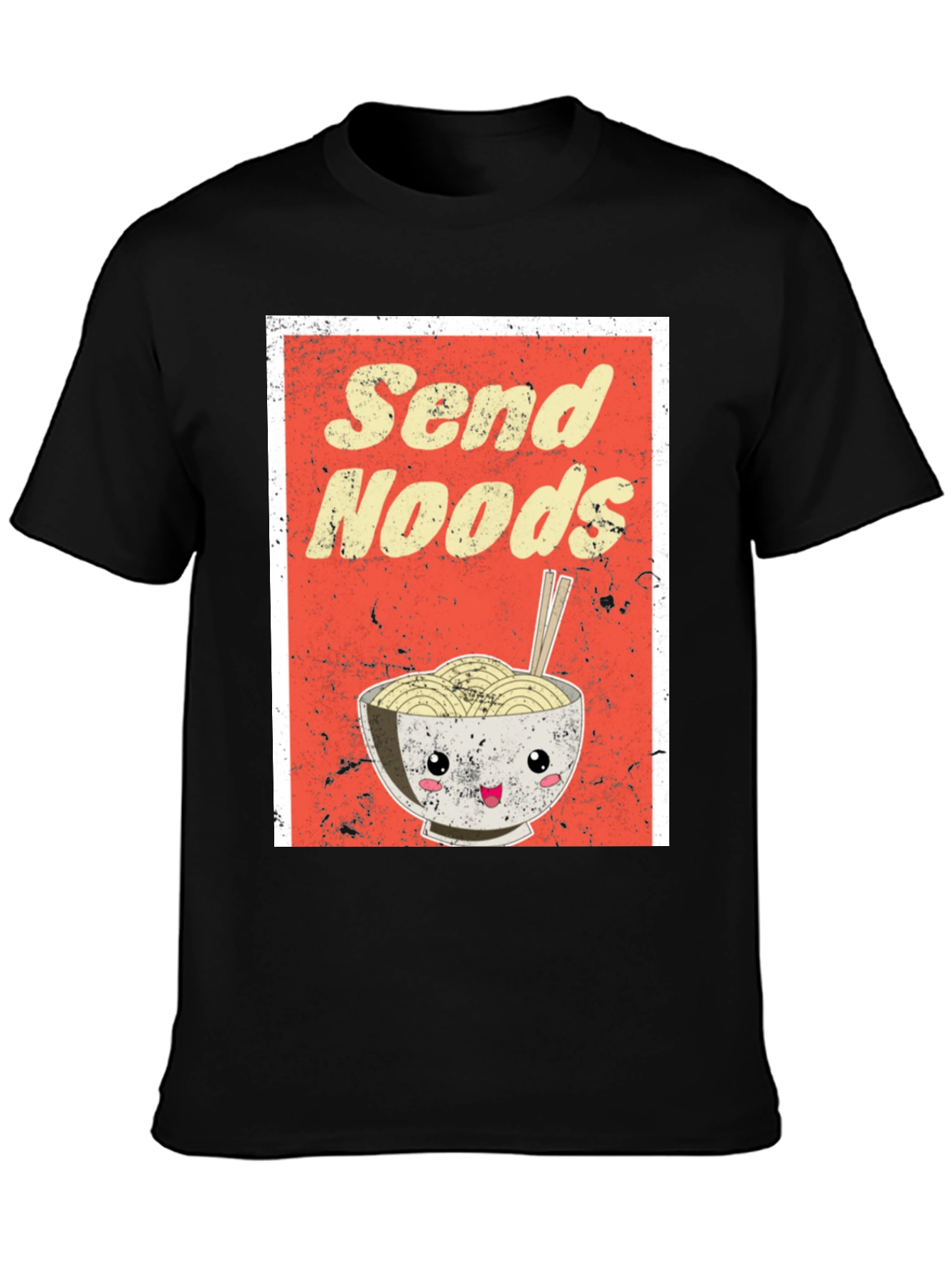 Send Noods Ramen Graphic Tee - Foodie T-Shirt