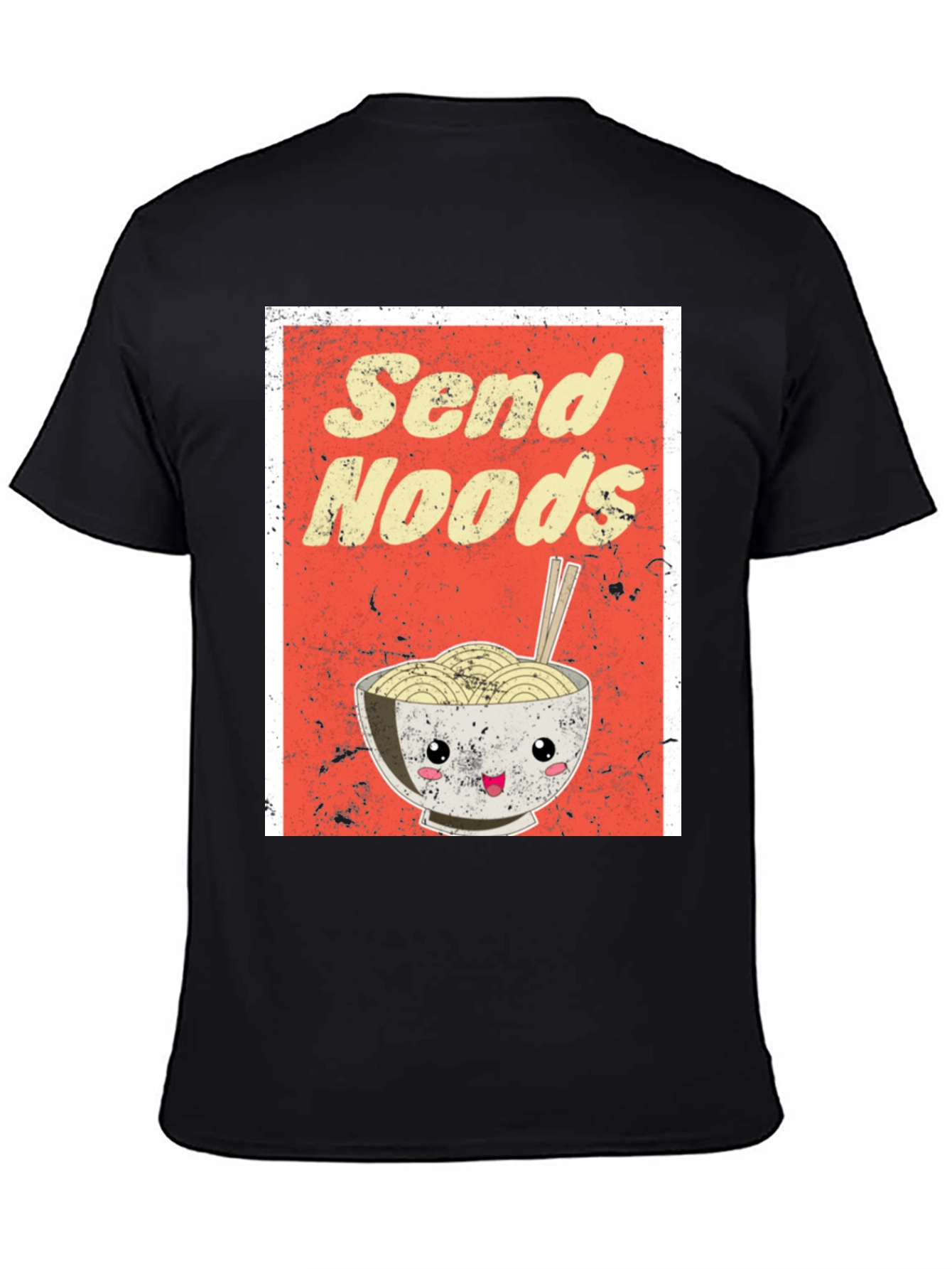 Send Noods Ramen Graphic Tee - Foodie T-Shirt