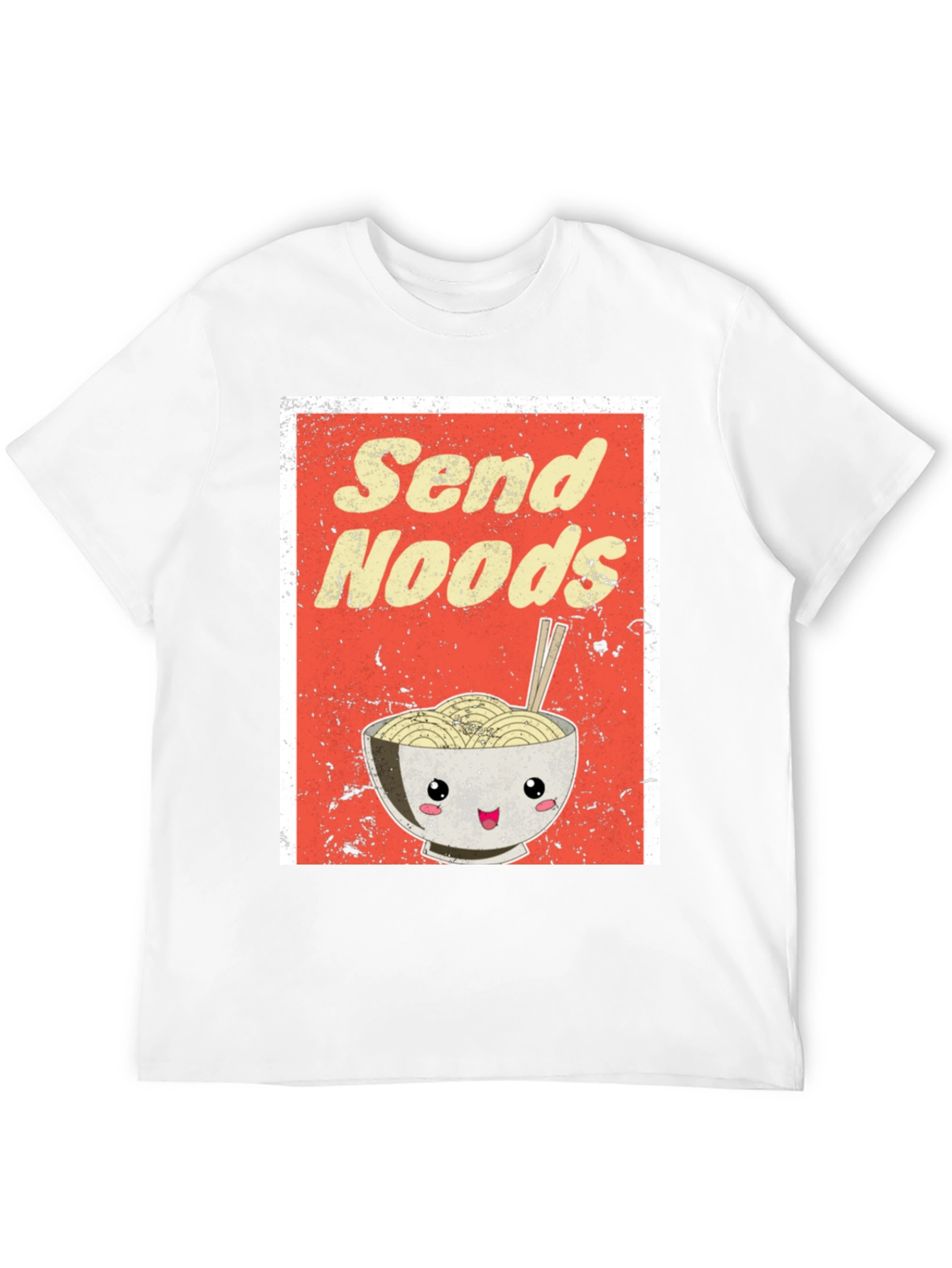 Send Noods Ramen Graphic Tee - Foodie T-Shirt
