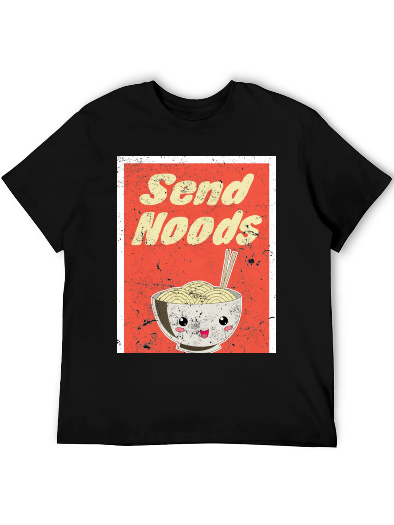 Send Noods Ramen Graphic Tee - Foodie T-Shirt