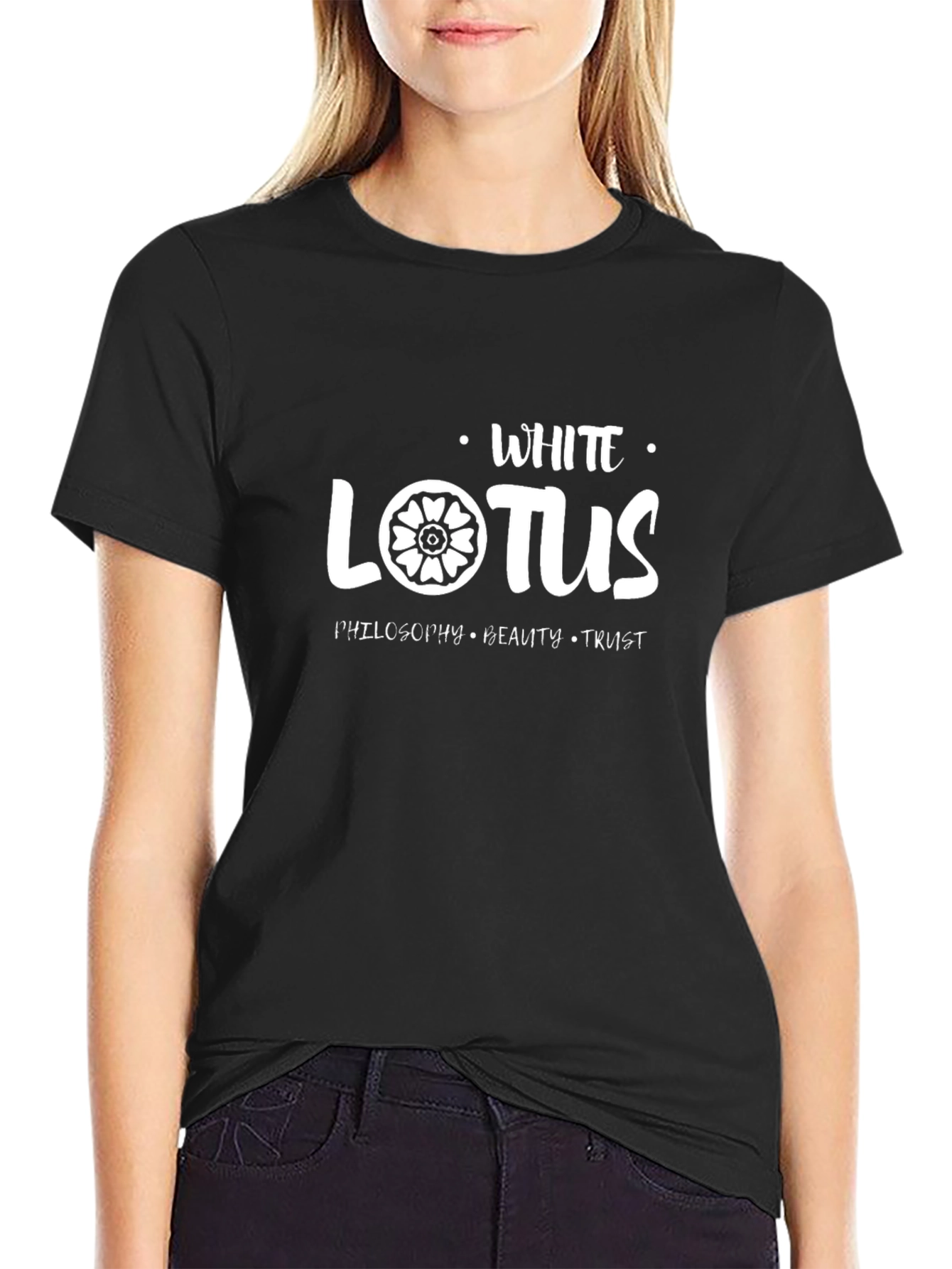 White Lotus Philosophy T-Shirt
