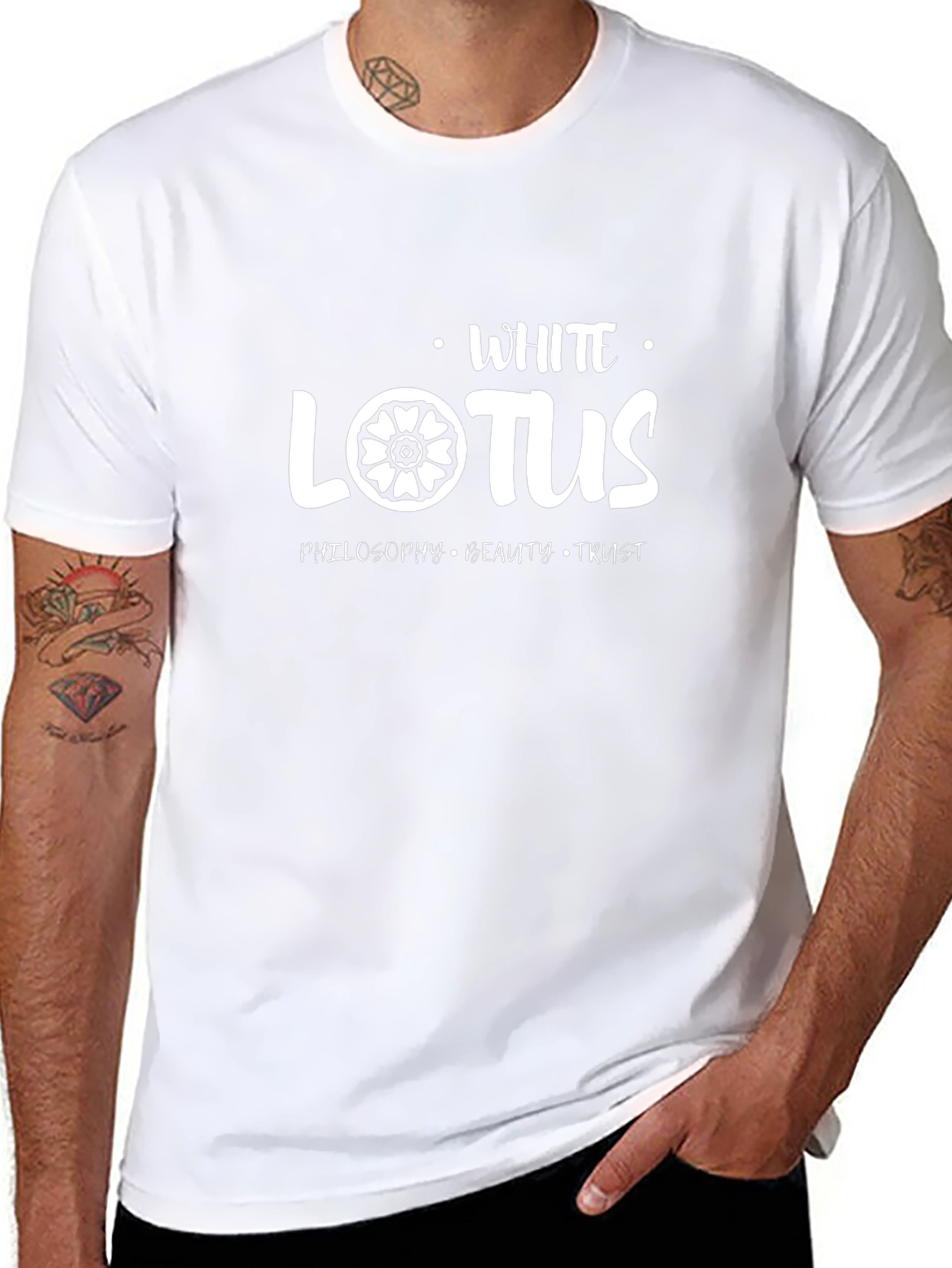 White Lotus Philosophy T-Shirt