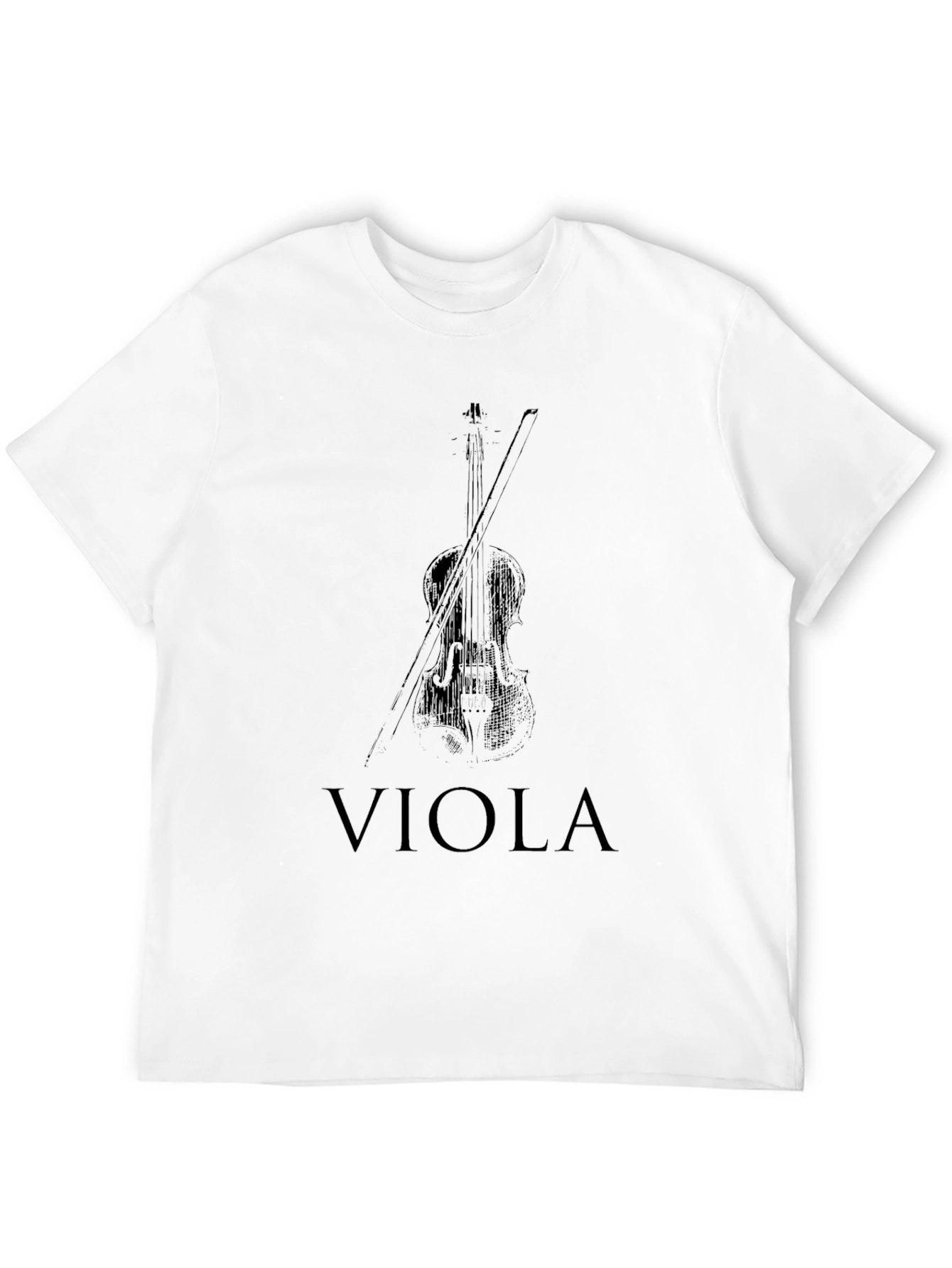 Viola Music T-Shirt - Instrument Graphic Tee