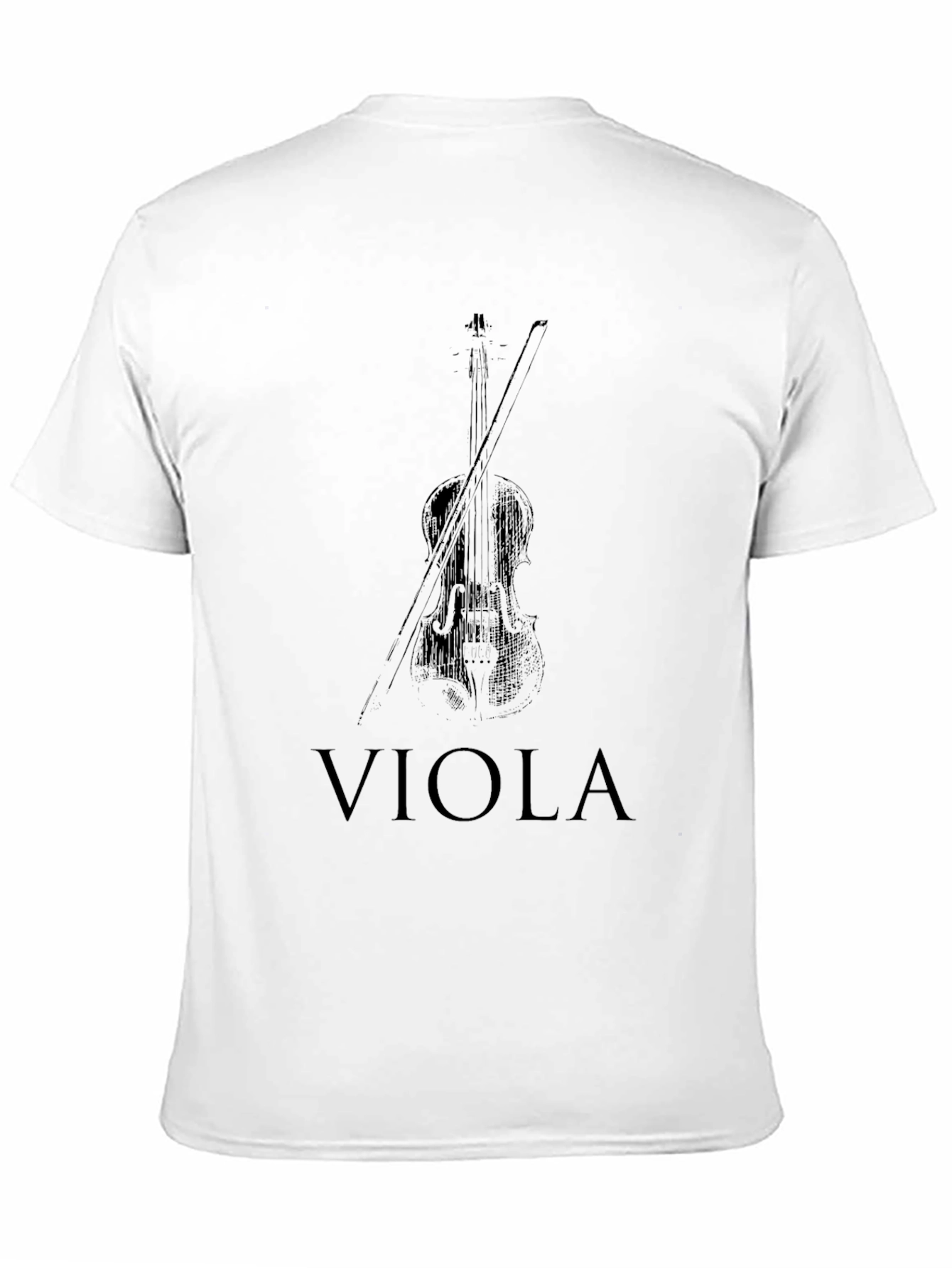 Viola Music T-Shirt - Instrument Graphic Tee
