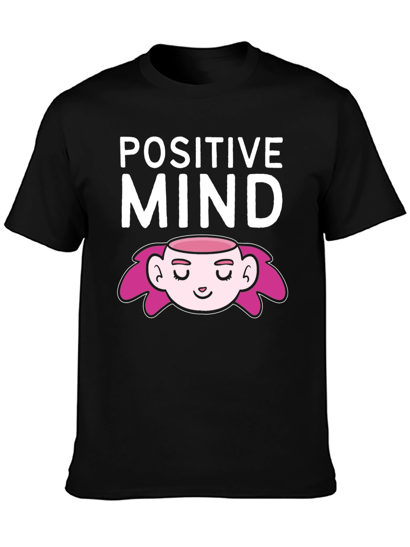 Positive Mind Graphic T-Shirt