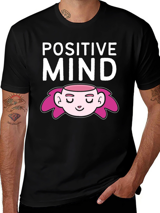 Positive Mind Graphic T-Shirt