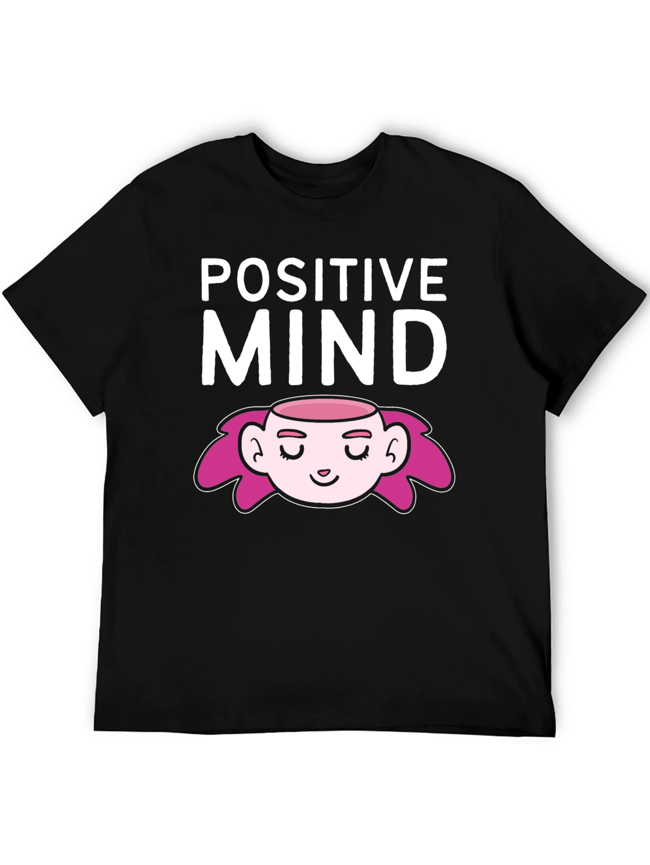Positive Mind Graphic T-Shirt
