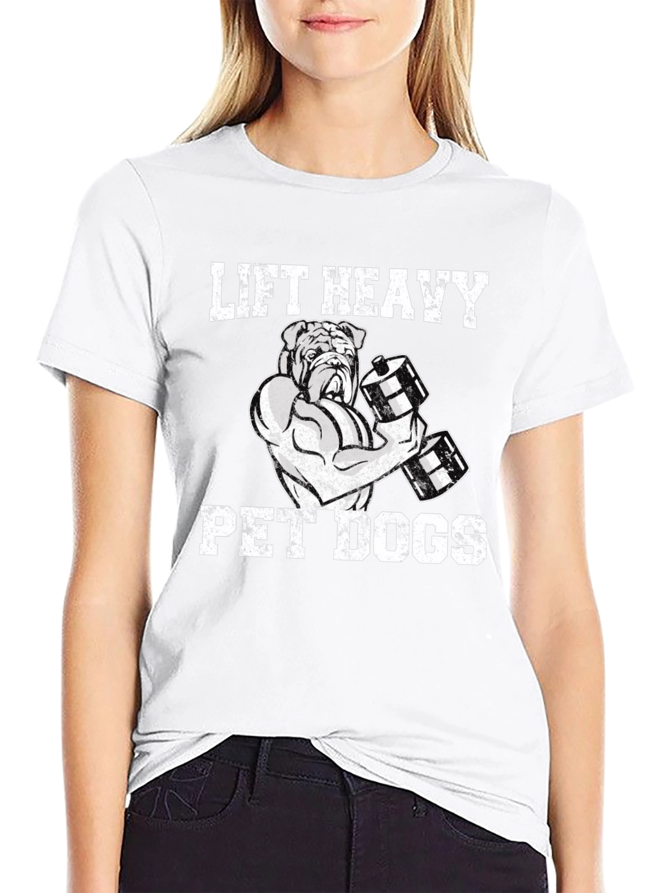 Lift Heavy Pet Dogs T-Shirt