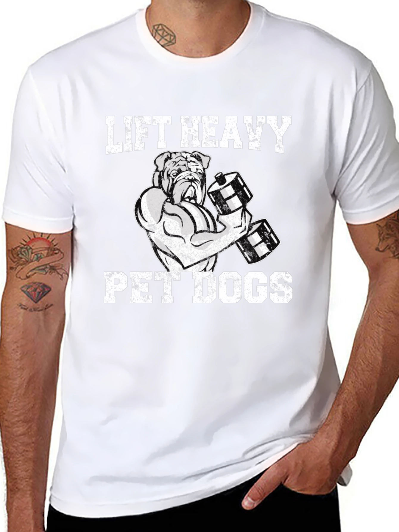 Lift Heavy Pet Dogs T-Shirt