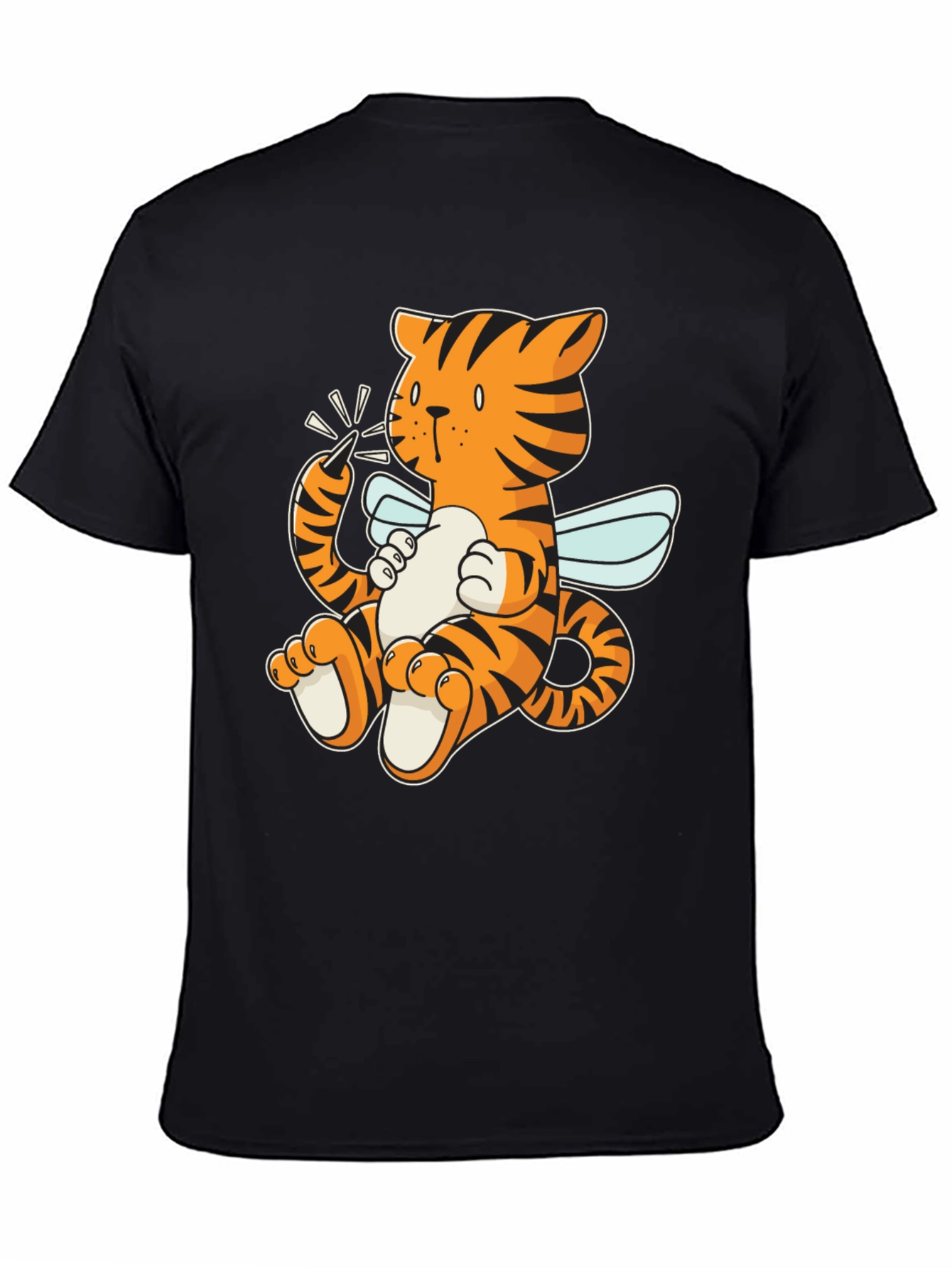 Tiger Bee Graphic T-Shirt - Fun & Unique Design