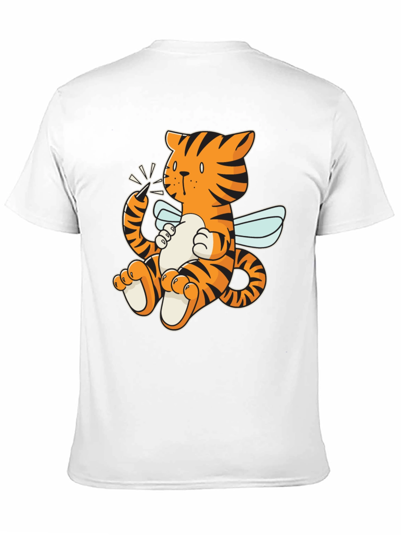 Tiger Bee Graphic T-Shirt - Fun & Unique Design