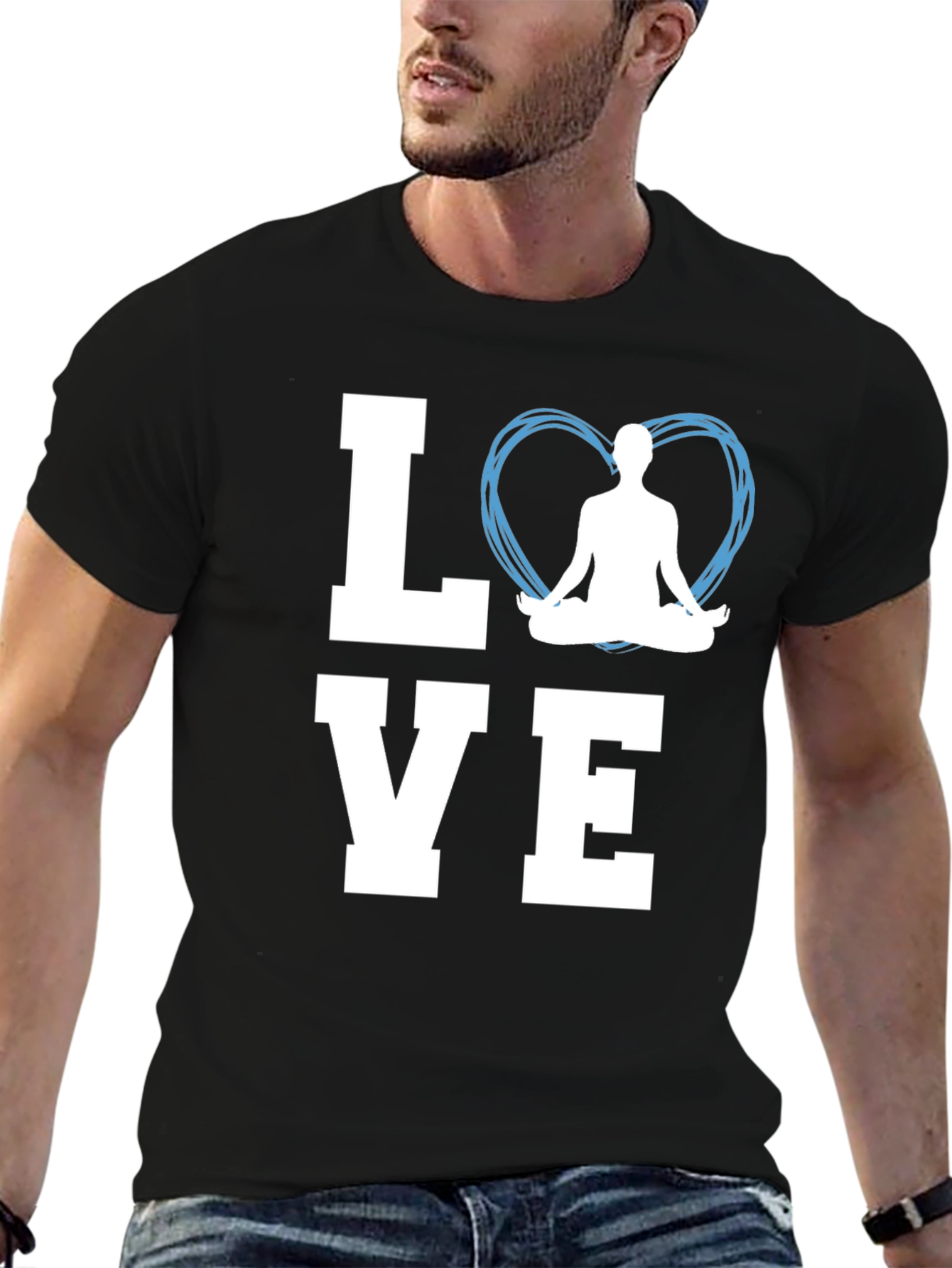 Yoga Love T-Shirt - Meditate in Style