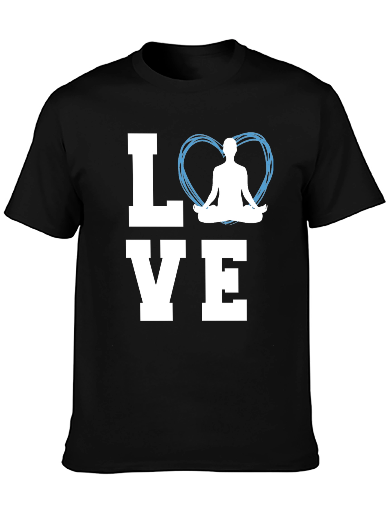 Yoga Love T-Shirt - Meditate in Style