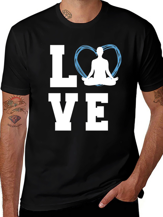 Yoga Love T-Shirt - Meditate in Style
