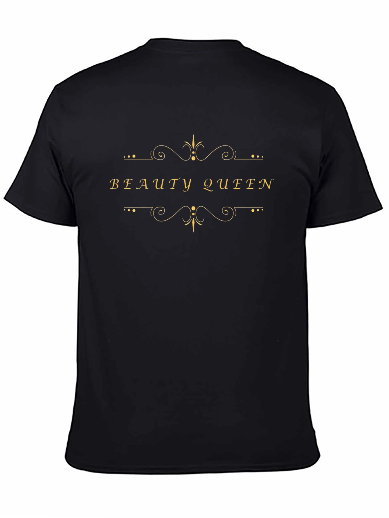 Beauty Queen Black T-Shirt