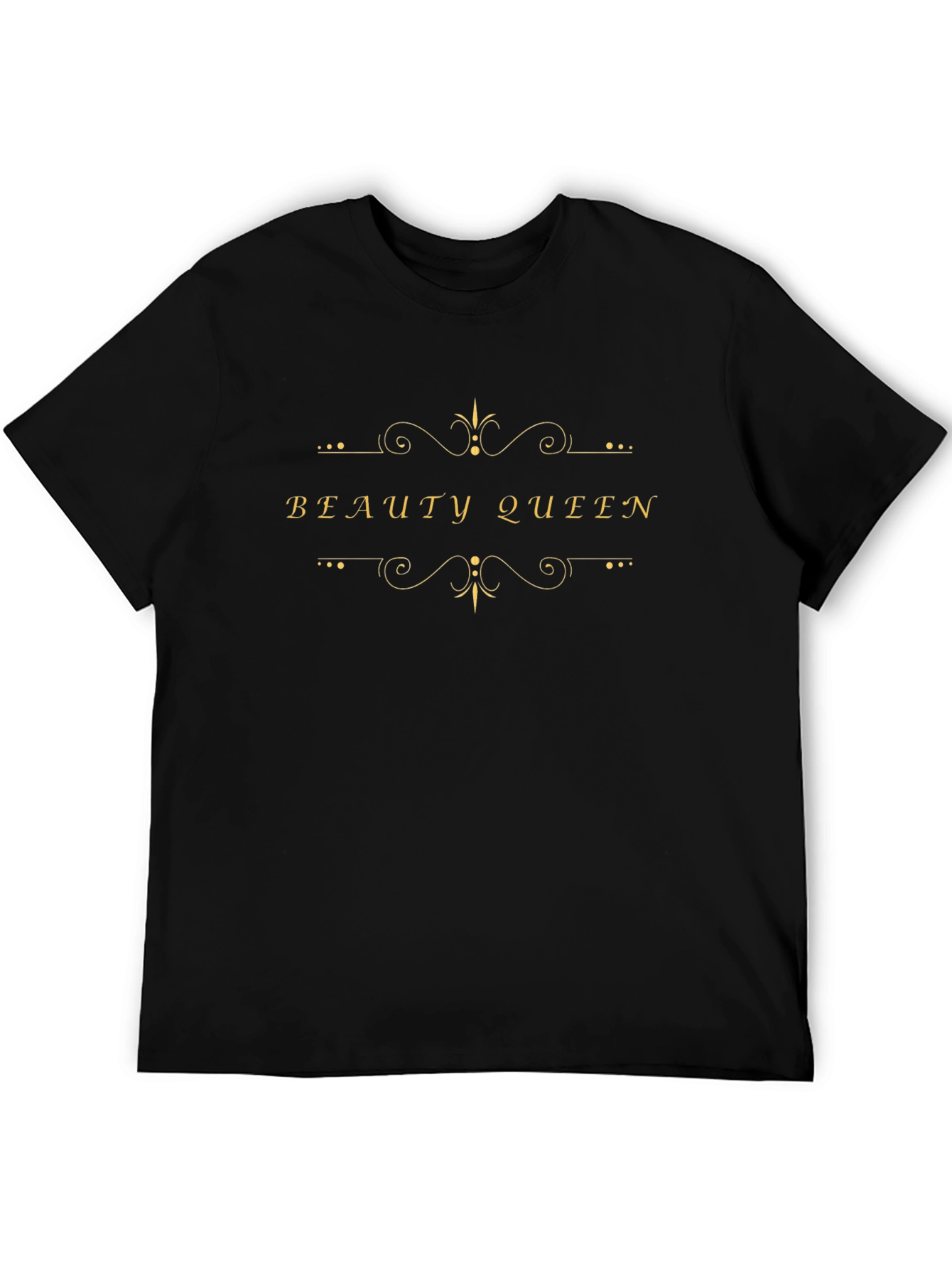 Beauty Queen Black T-Shirt