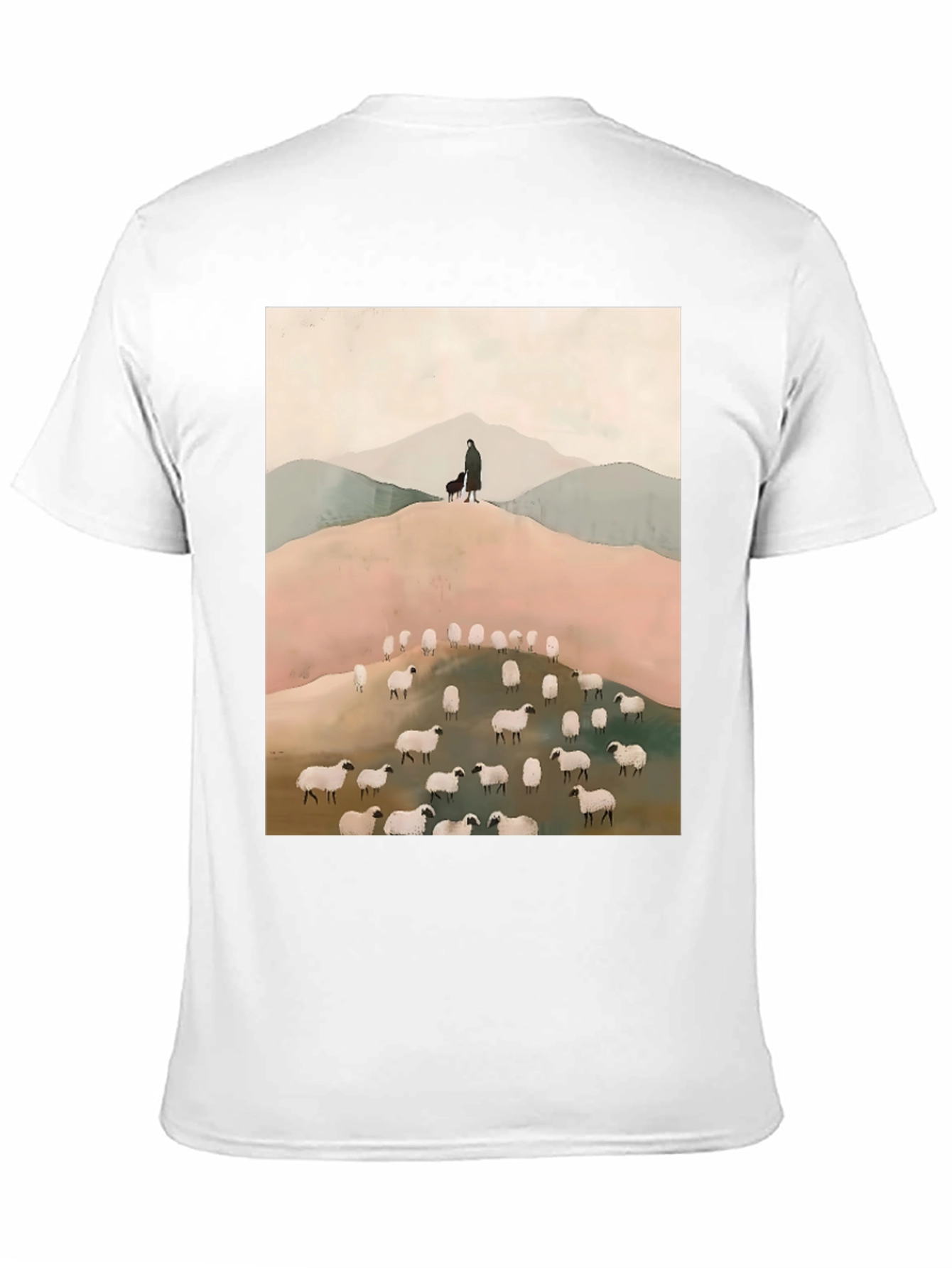 Shepherd and Sheep Graphic Tee