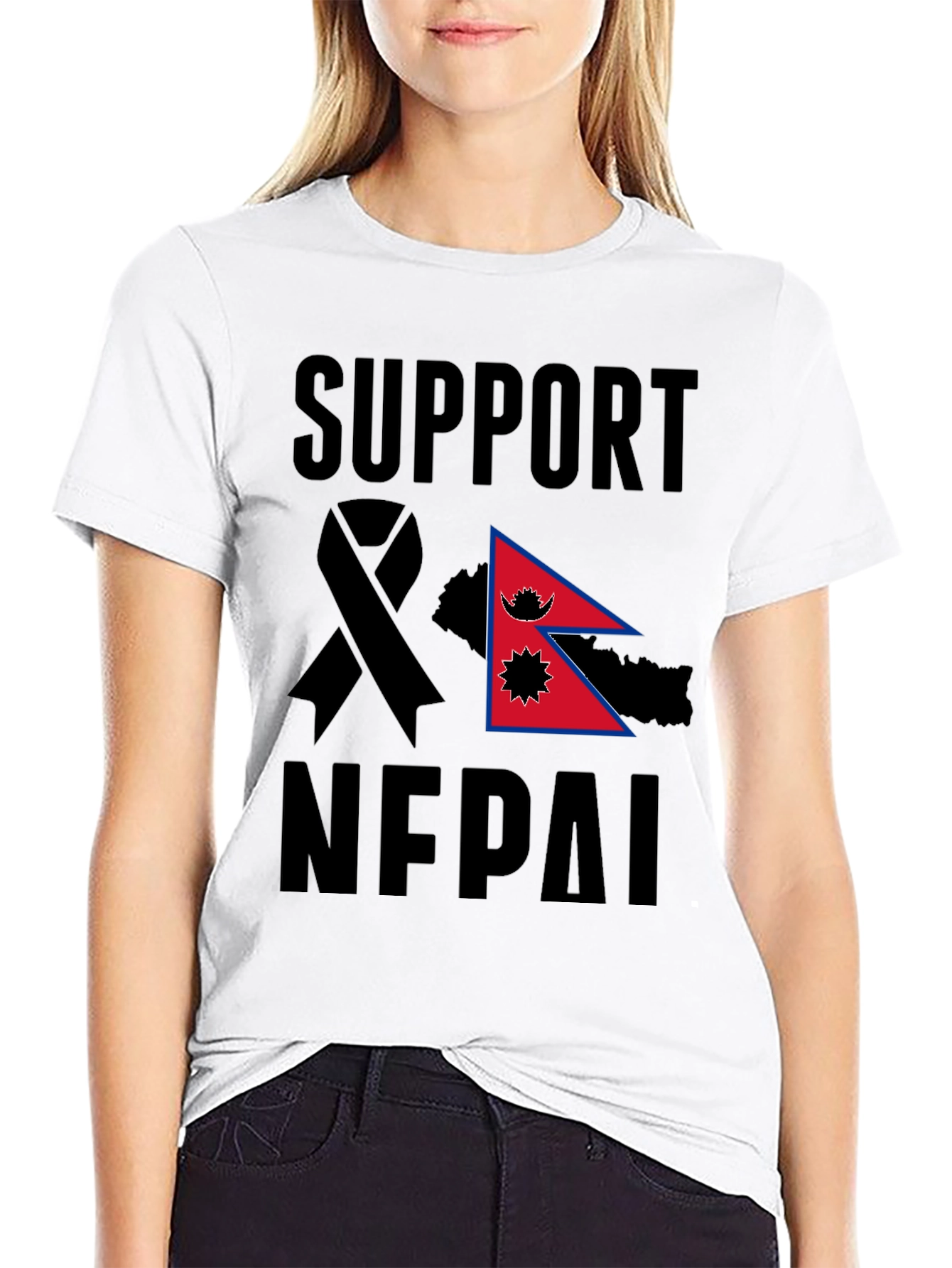 Support Nepal T-Shirt | Solidarity Tee