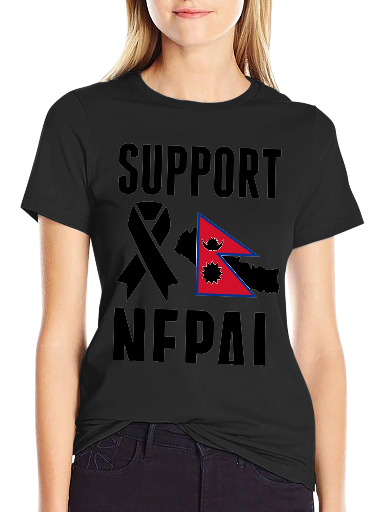 Support Nepal T-Shirt | Solidarity Tee