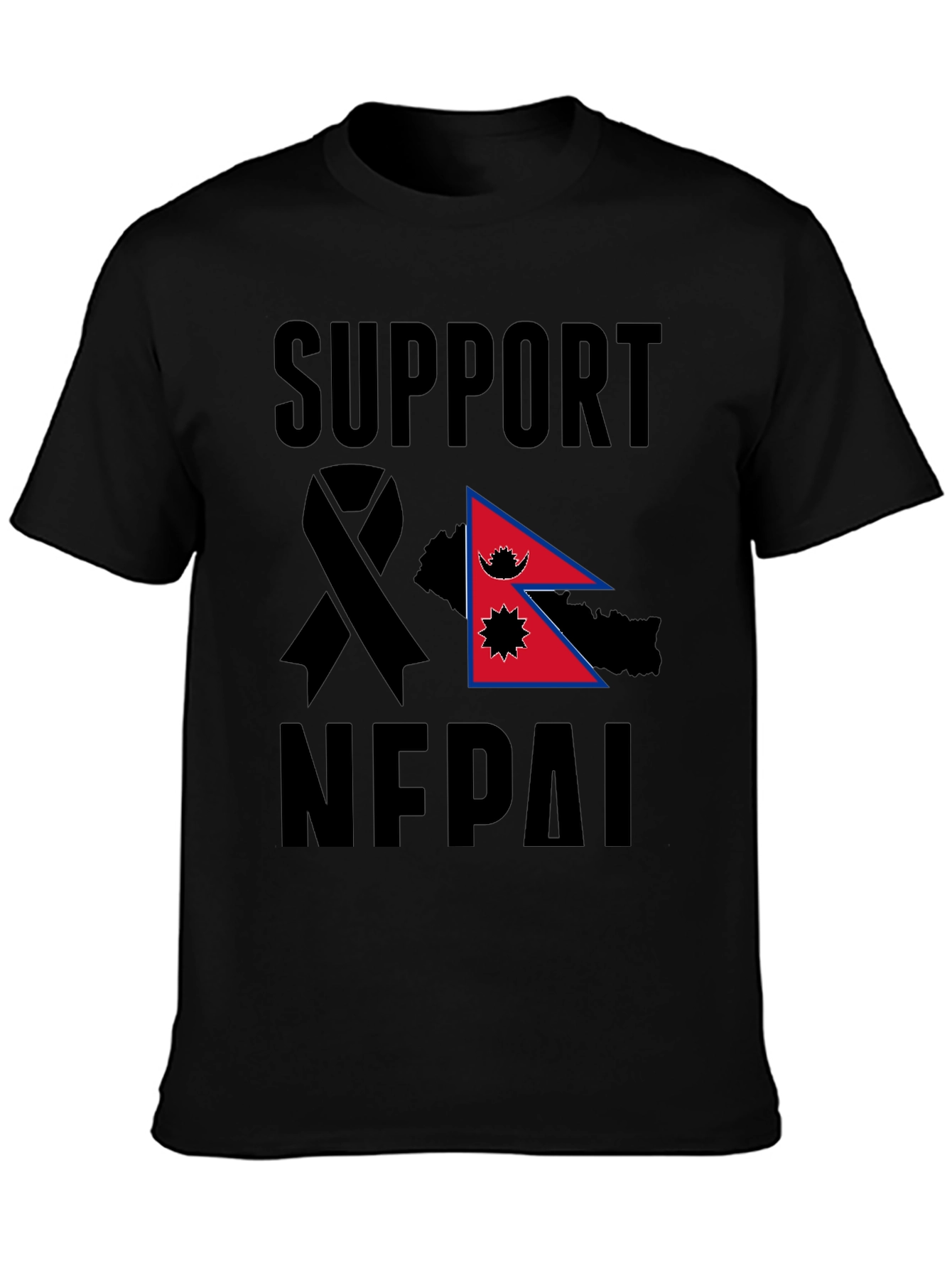 Support Nepal T-Shirt | Solidarity Tee