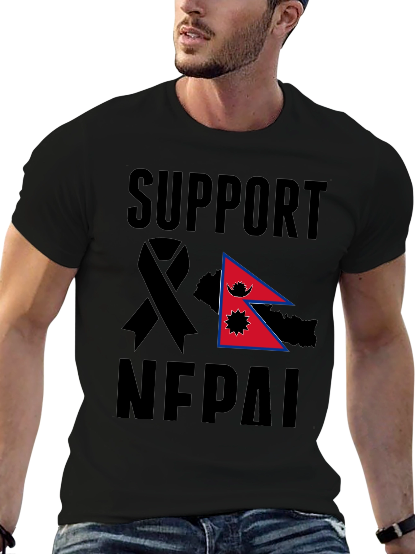 Support Nepal T-Shirt | Solidarity Tee