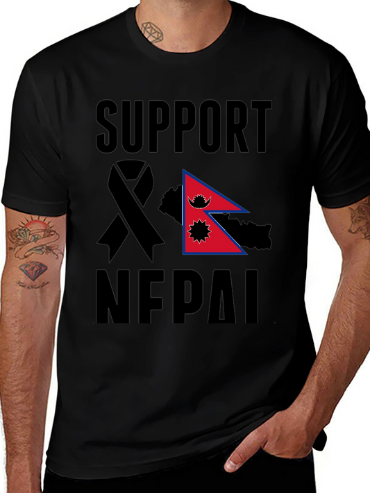 Support Nepal T-Shirt | Solidarity Tee
