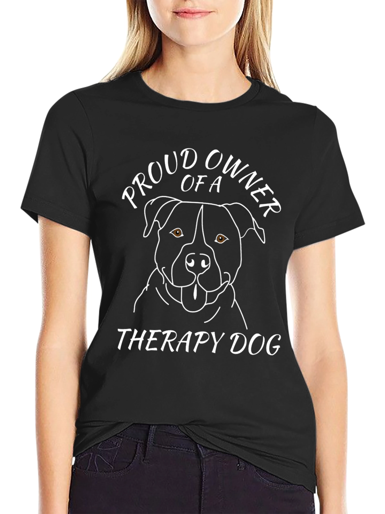 Proud Therapy Dog Owner T-Shirt