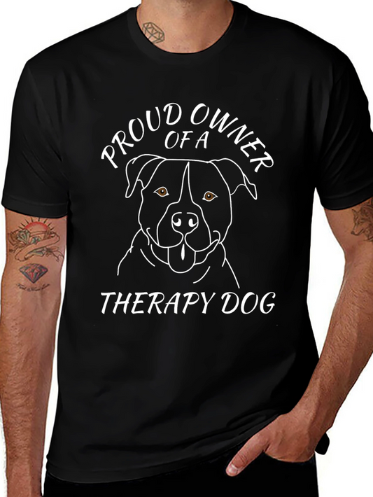Proud Therapy Dog Owner T-Shirt