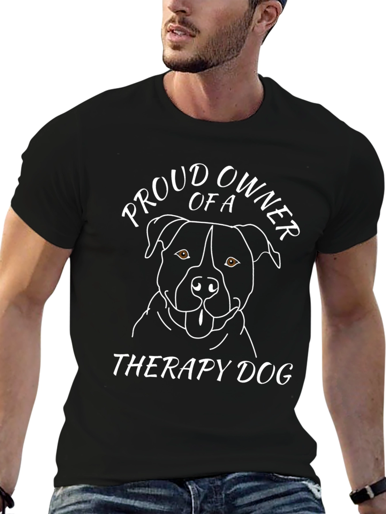 Proud Therapy Dog Owner T-Shirt