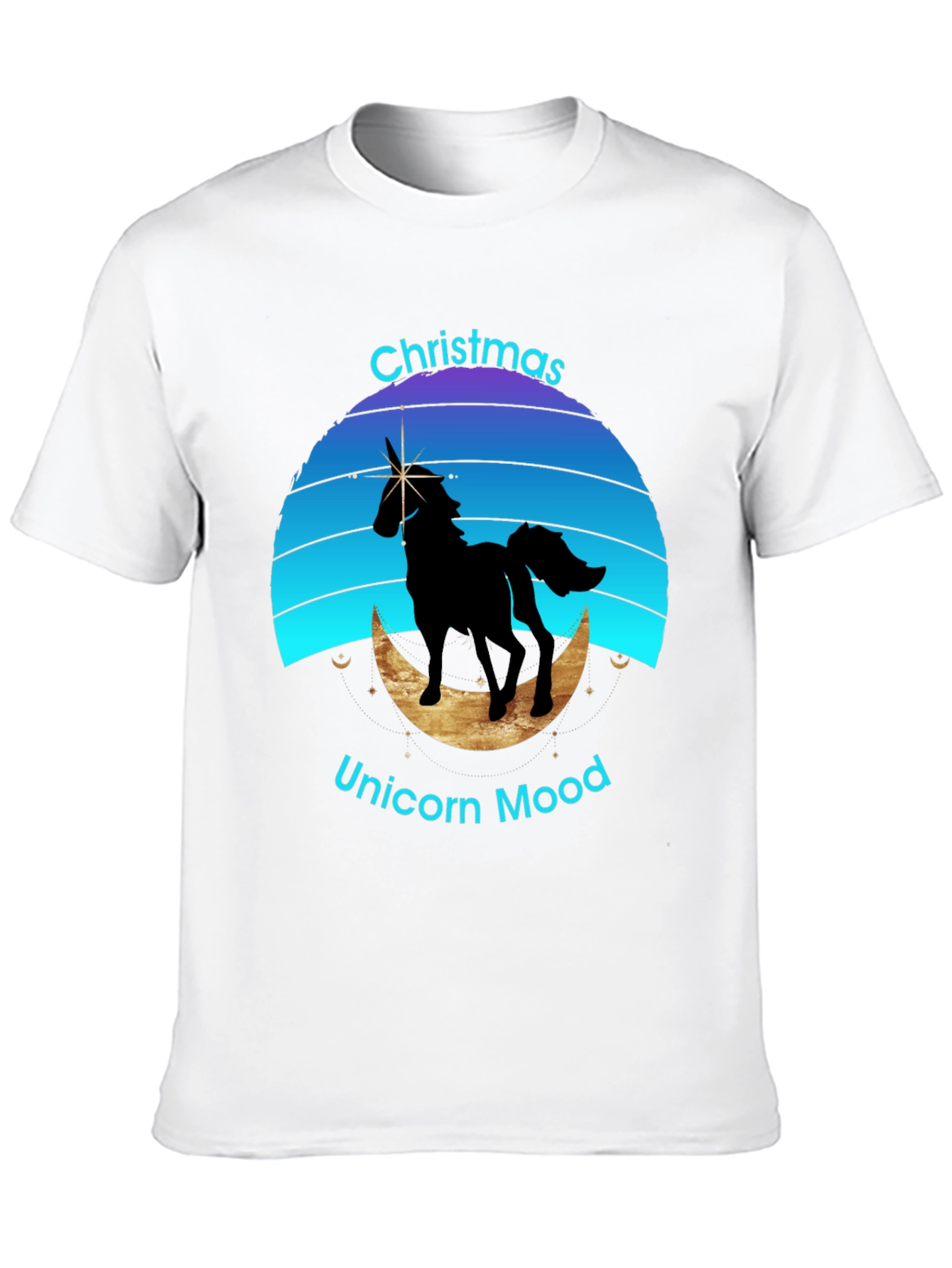 Christmas Unicorn Mood T-Shirt