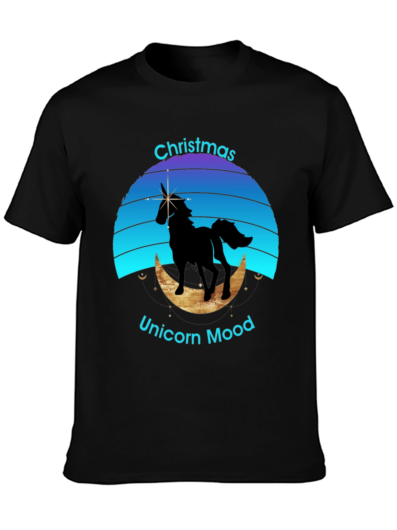 Christmas Unicorn Mood T-Shirt