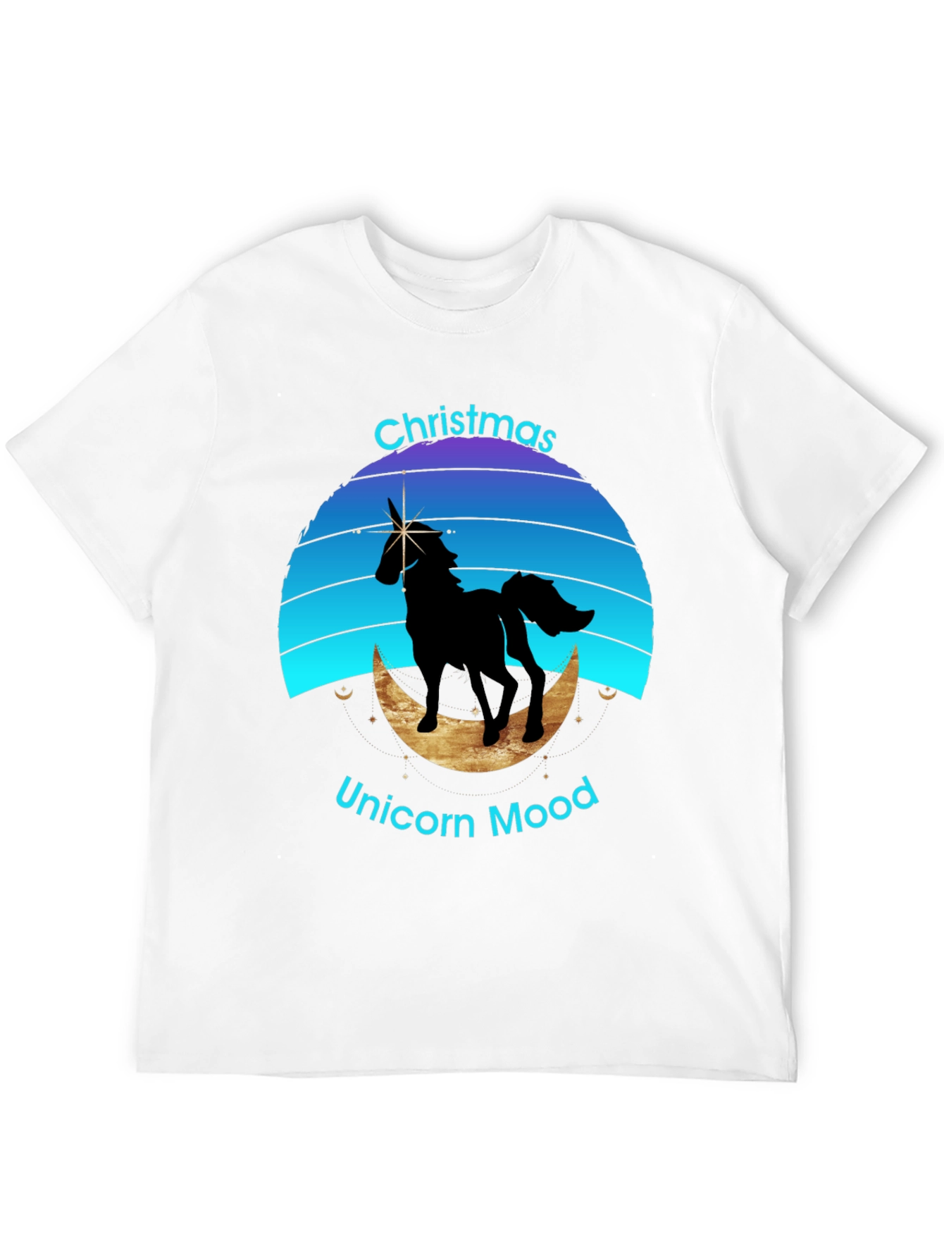Christmas Unicorn Mood T-Shirt