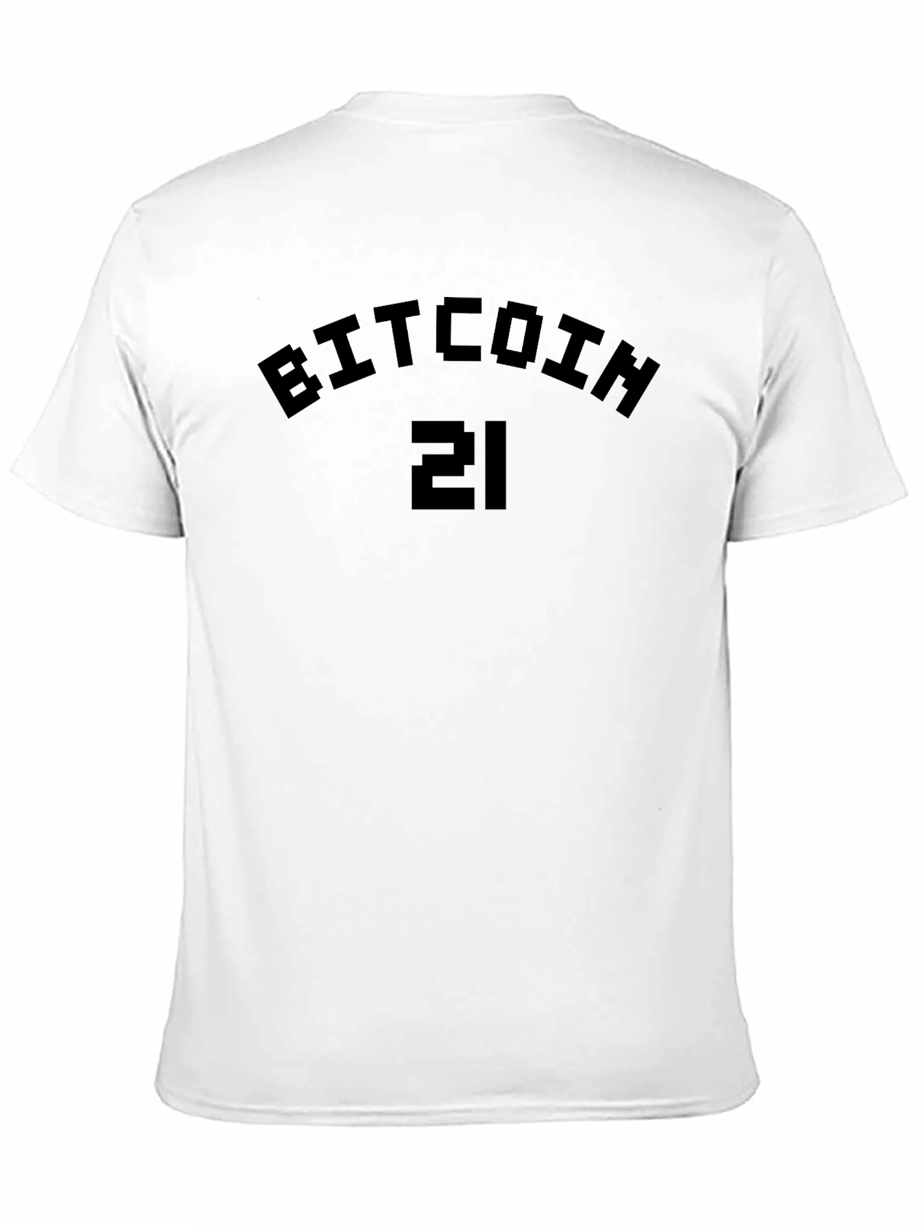 Bitcoin 21 Black T-Shirt Crypto Tee