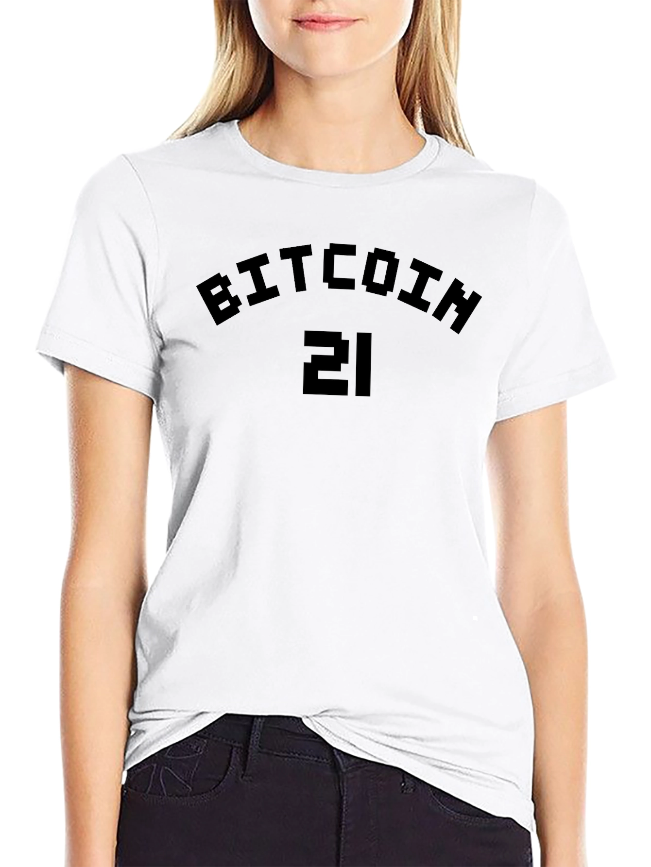 Bitcoin 21 Black T-Shirt Crypto Tee