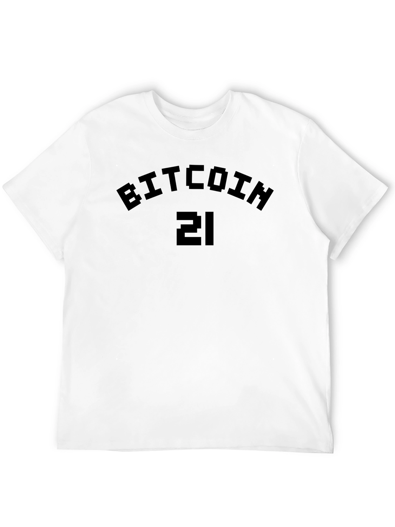 Bitcoin 21 Black T-Shirt Crypto Tee