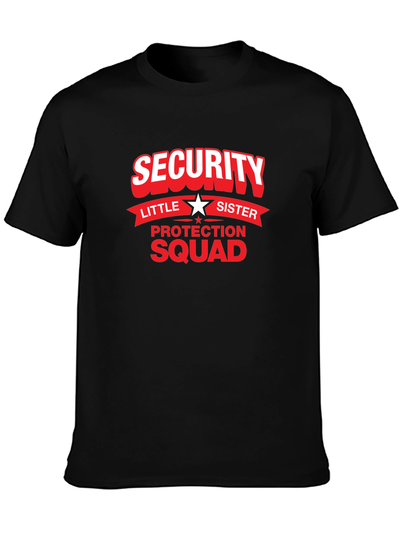 Security Little Sister Protection Squad T-Shirt