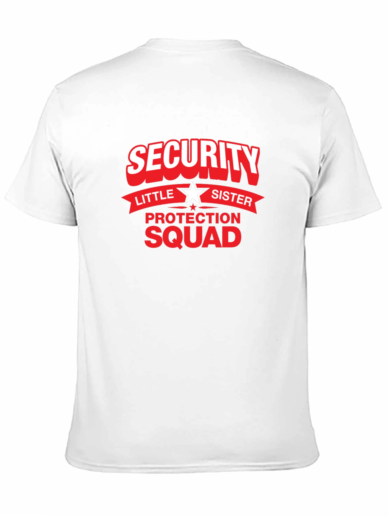 Security Little Sister Protection Squad T-Shirt